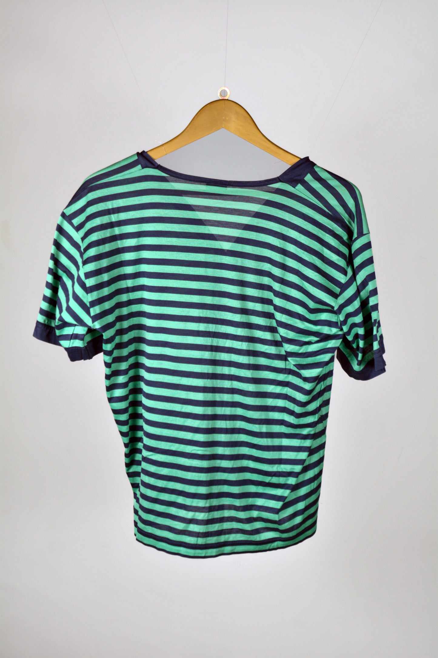 Top Vintage Royal Ship Ladies — Righe Menta e Navy