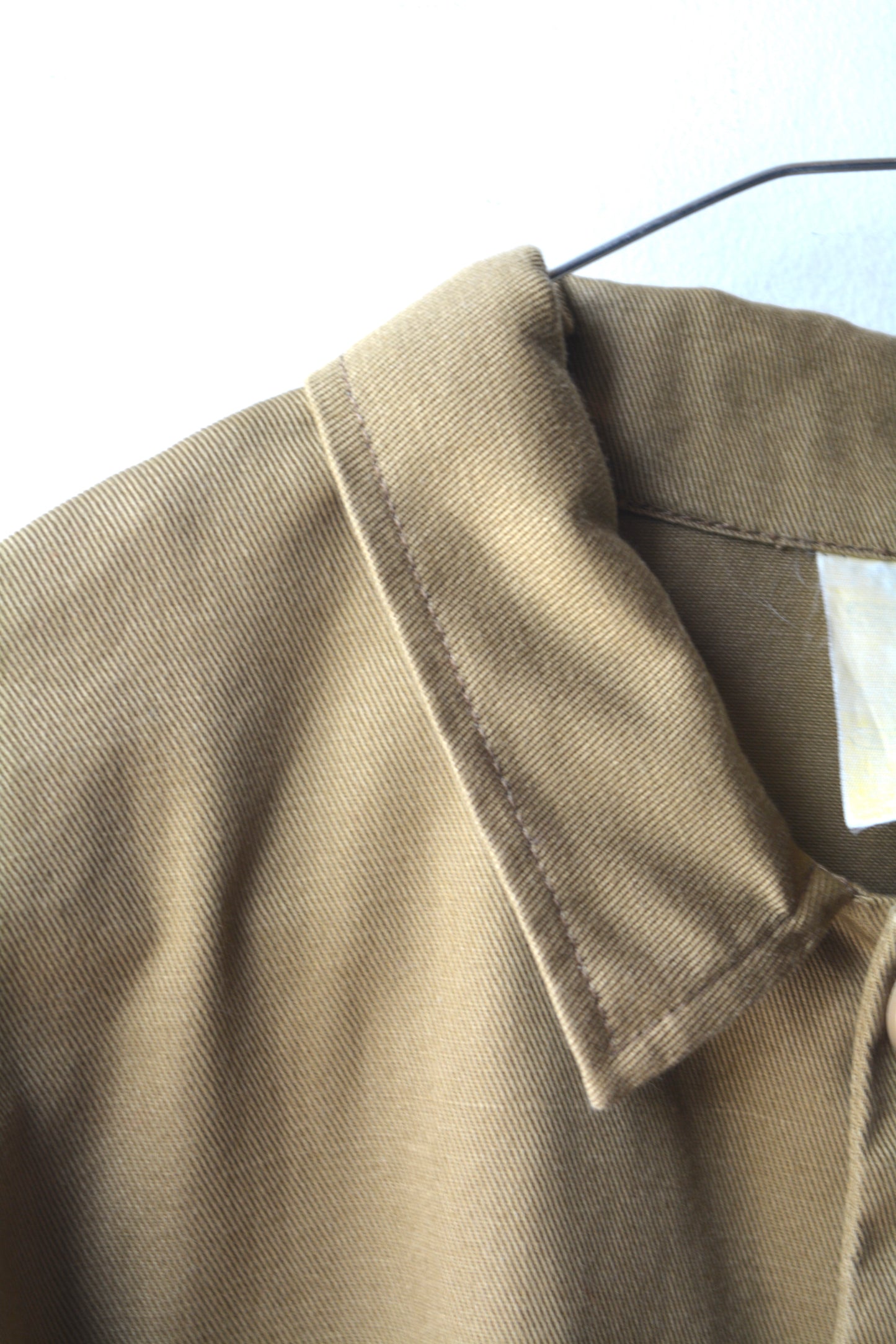Vintage Work Jacket – Khaki Cotton