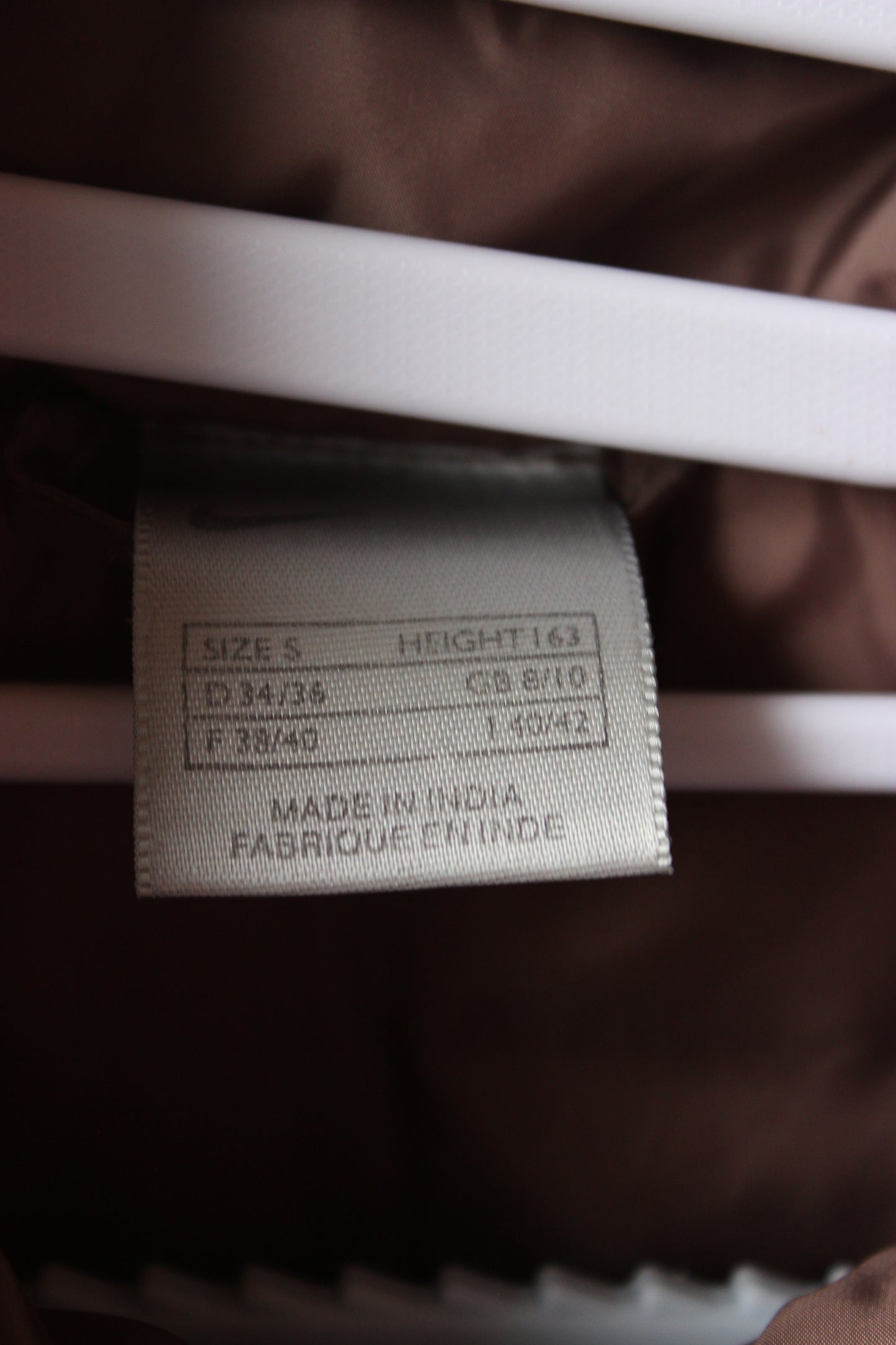 Piumino Lungo Vintage Nike Beige Taupe Taglia S