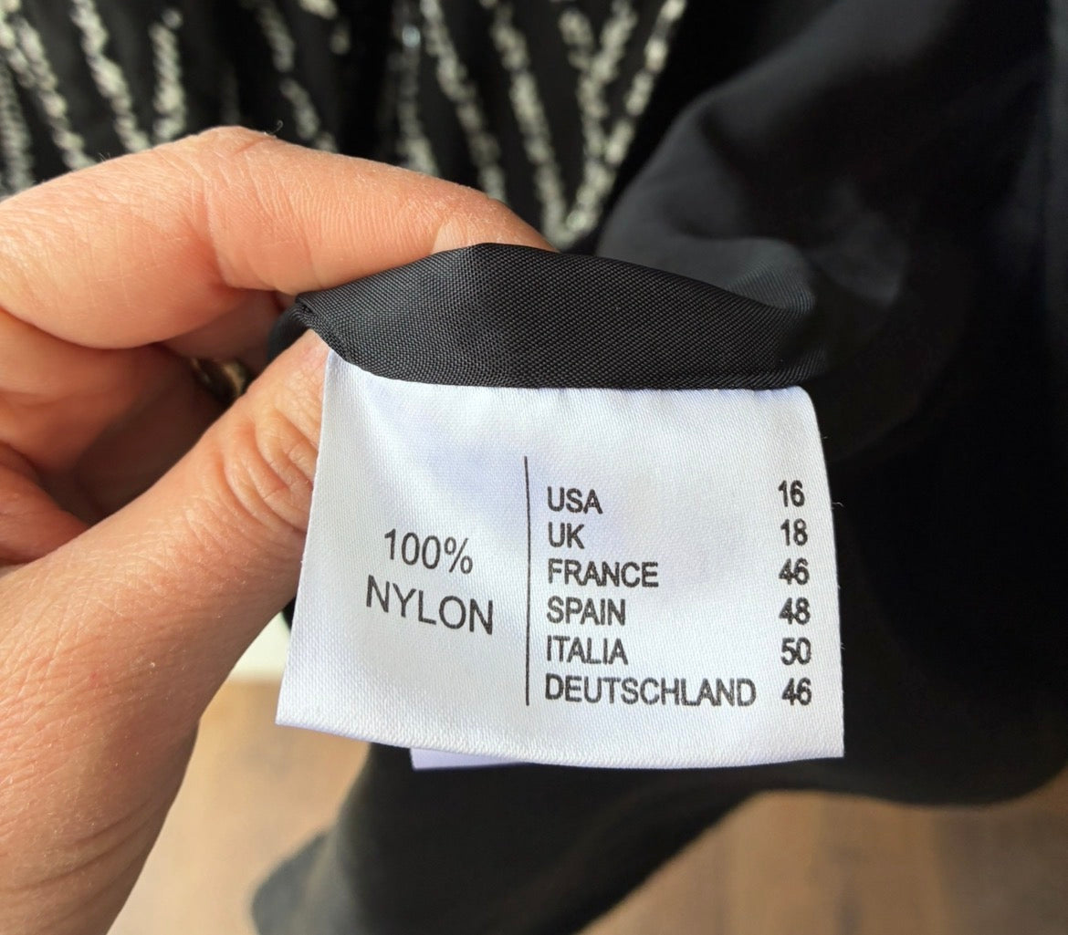 Musani Couture – Giacca Perline Nera