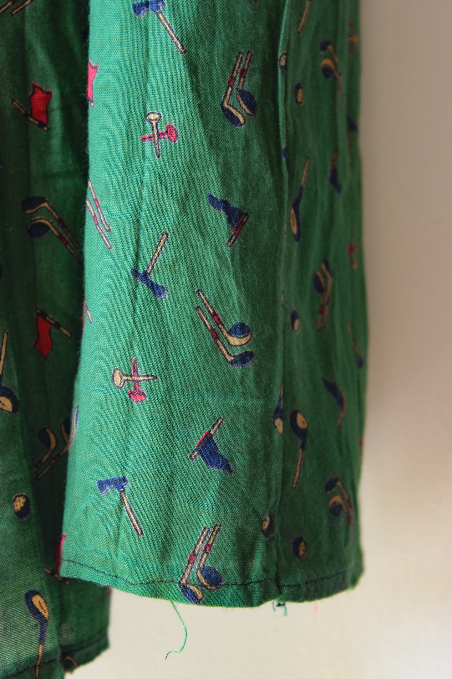 Gonna Vintage Verde Golf Print