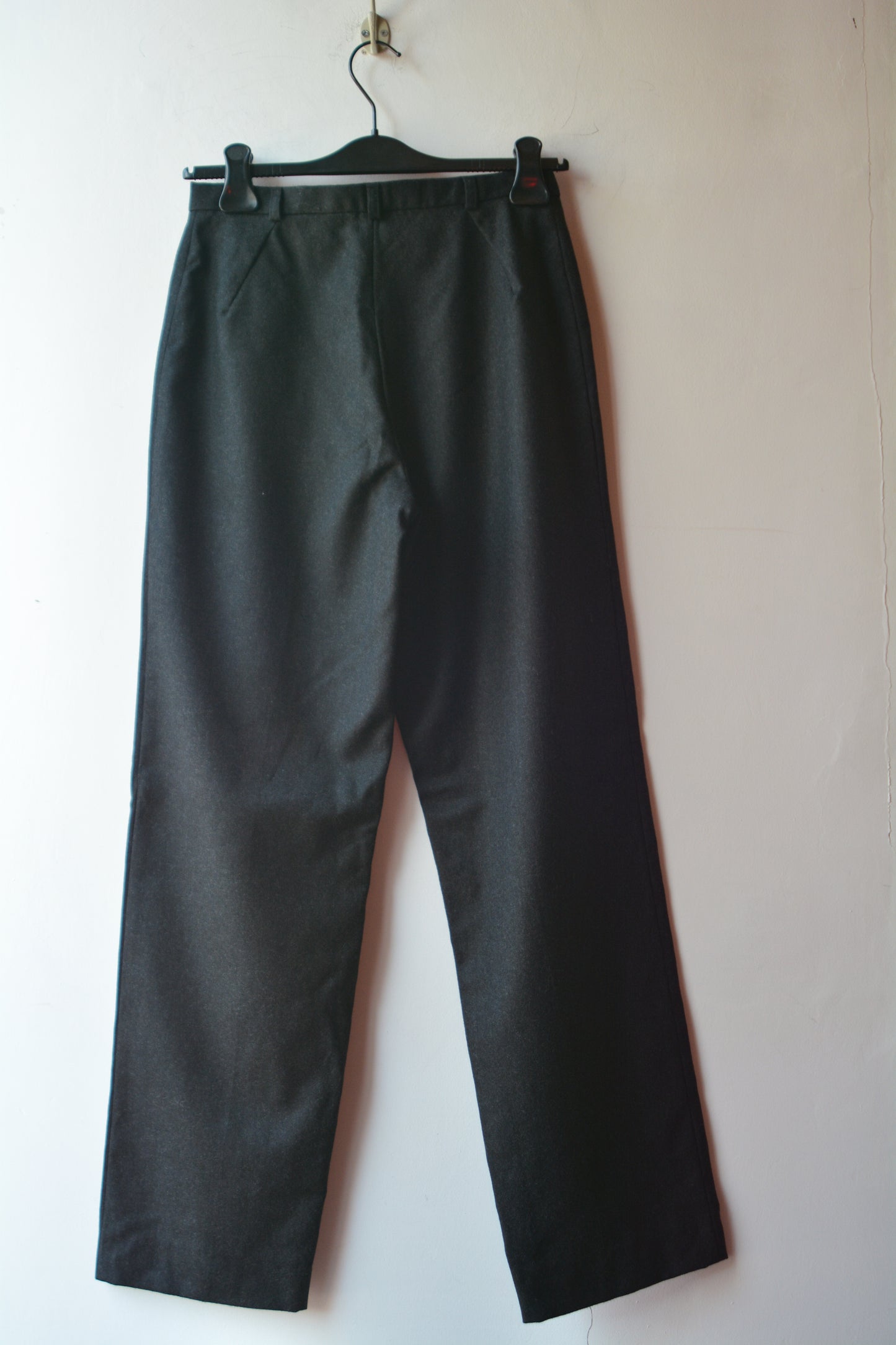 Essential — Pantalone Lana Antracite Taglia 46
