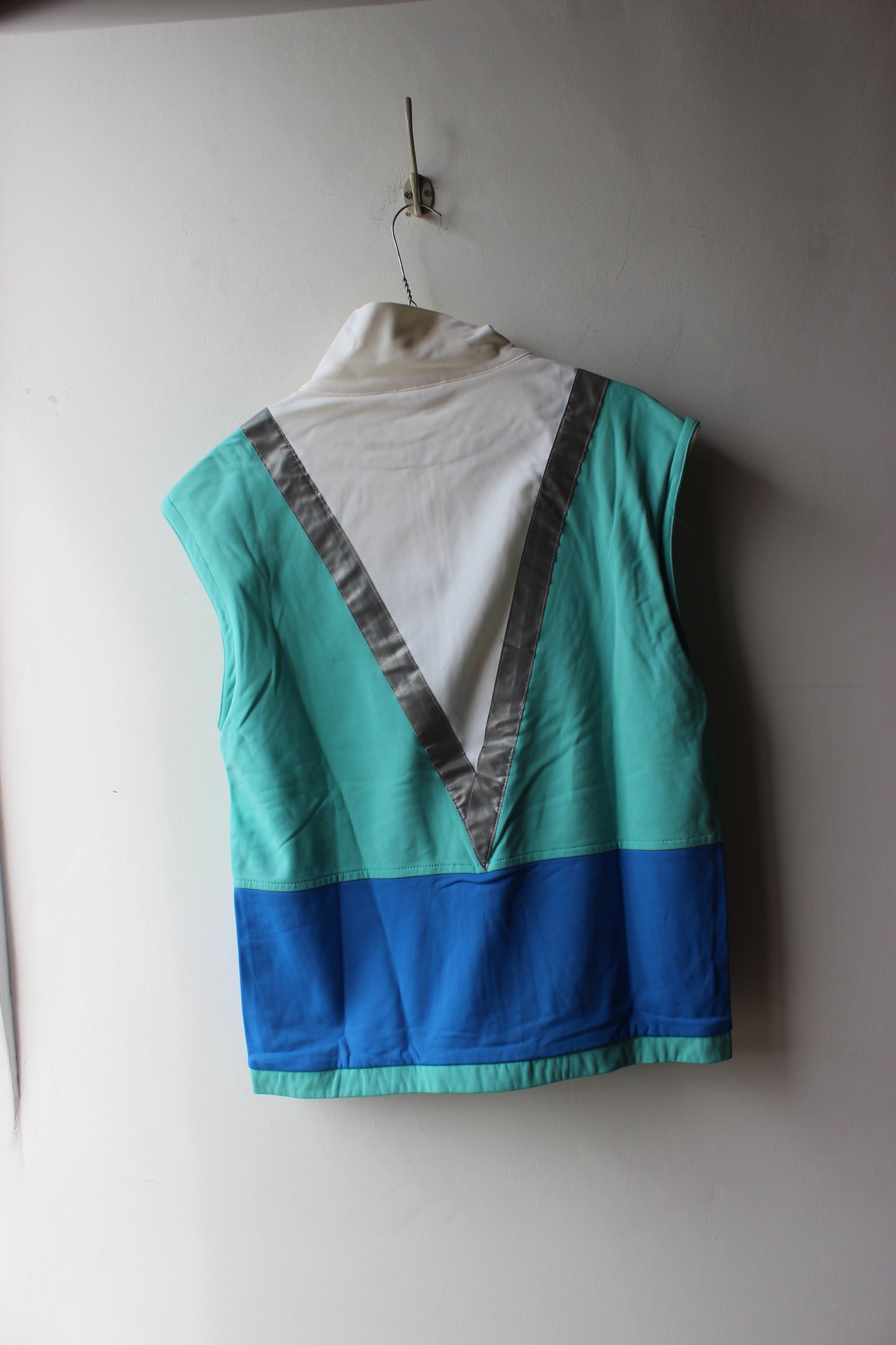 Tuta Lotto On The Road vintage turchese blu bianca - Made in Italy