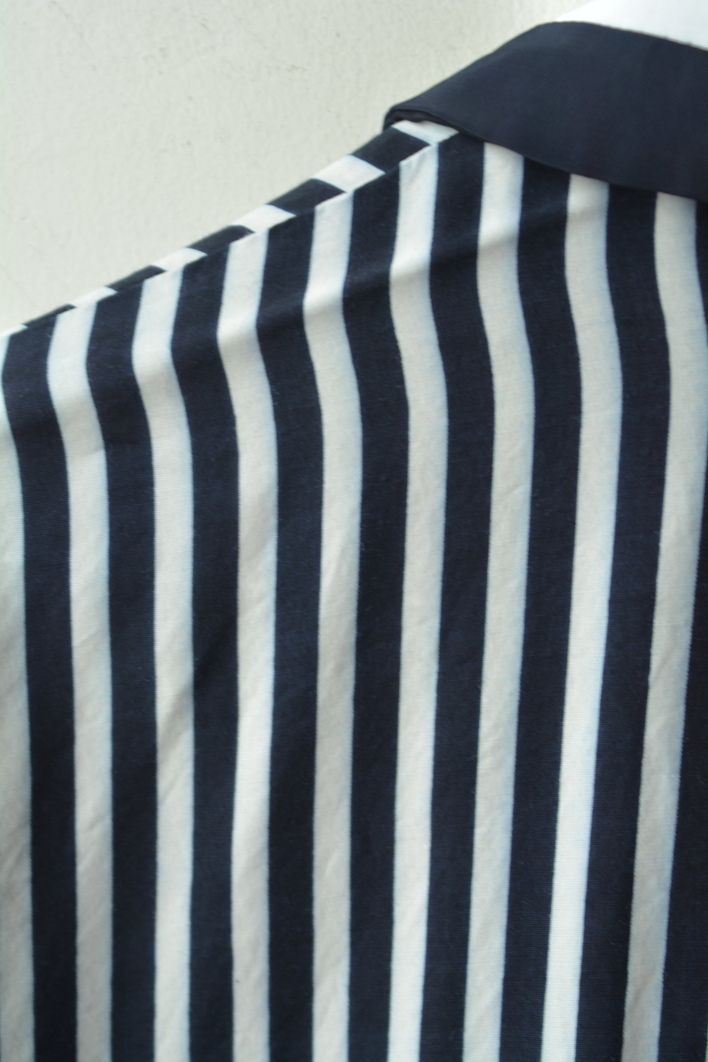 Camicia Vintage Paola S. Linea Oro – Righe Navy e Bianco