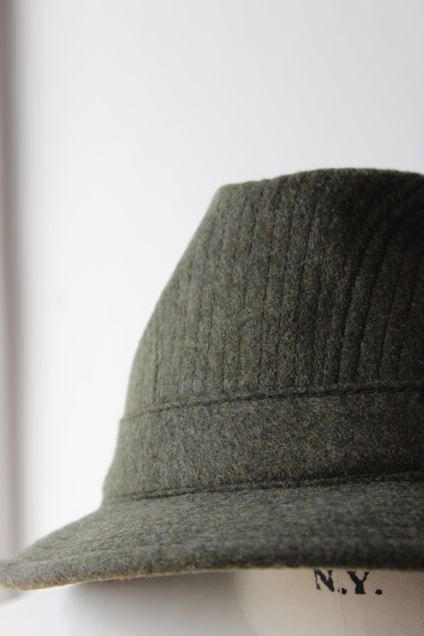 Cappello Vintage Royal Made in Italy - Verde Oliva Taglia 55