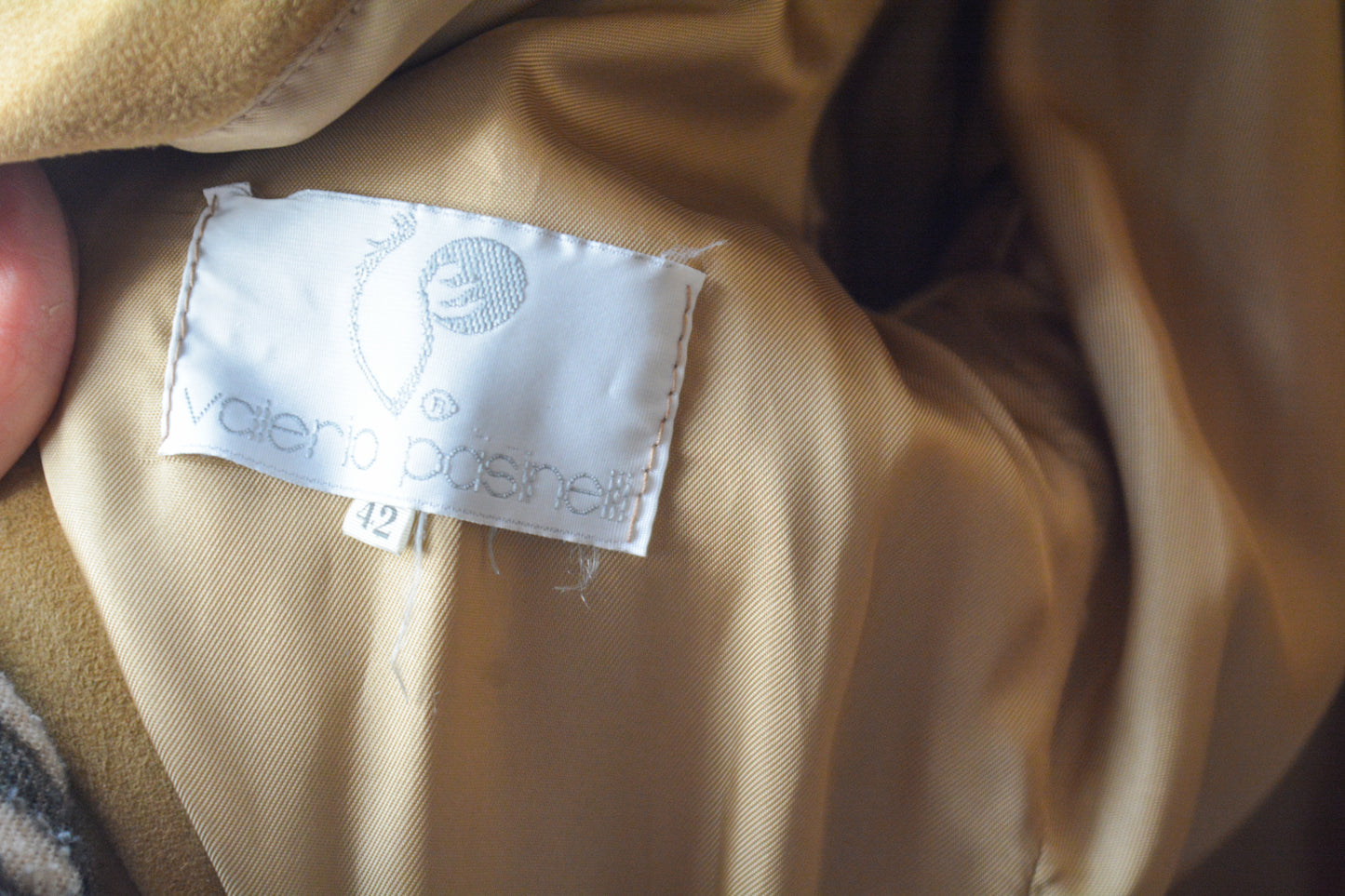 Giacca Vintage in Camoscio – Valerio Pasinelli – 100% Pelle Made in Italy