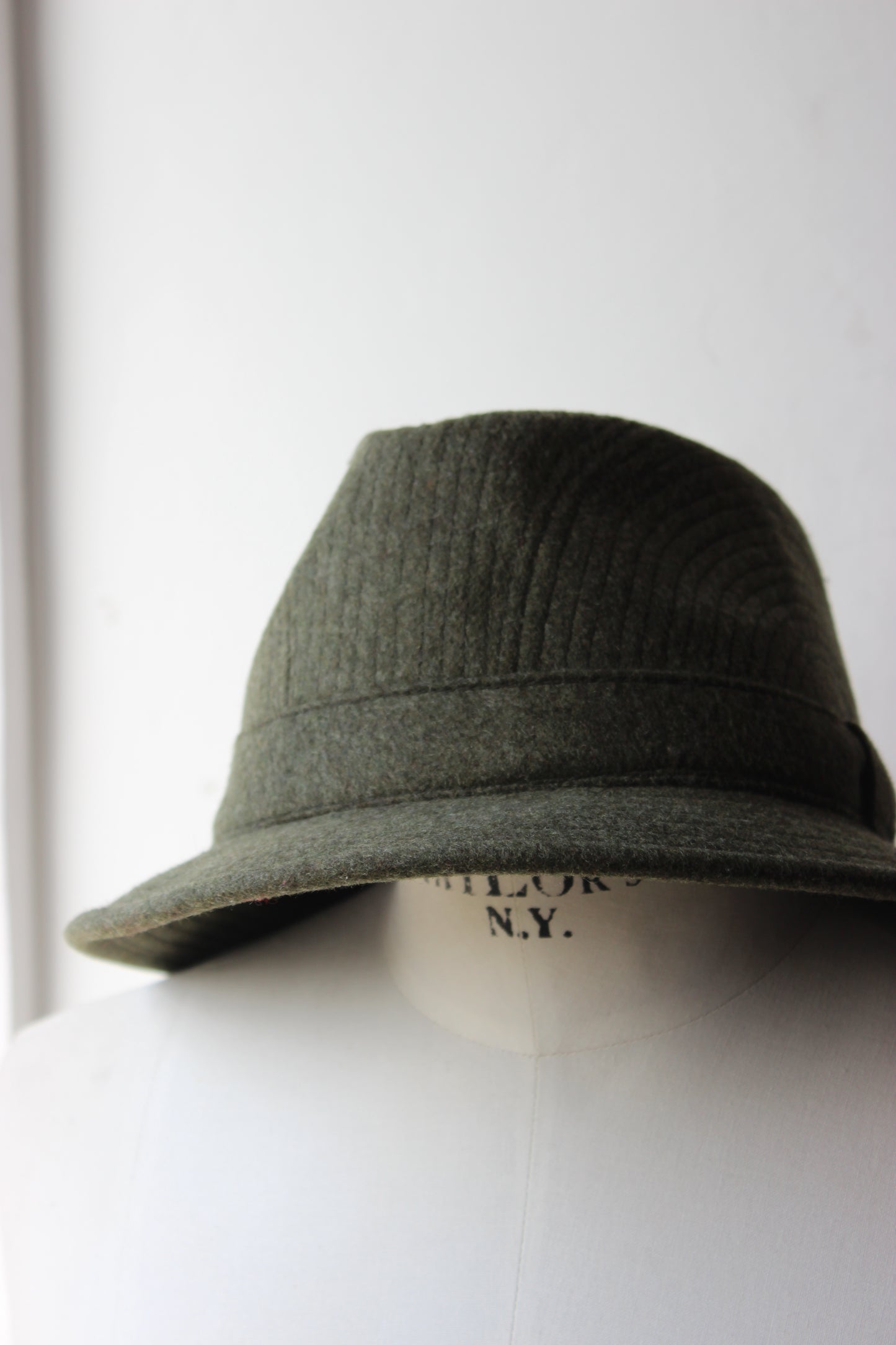 Cappello Vintage Royal Made in Italy - Verde Oliva Taglia 55