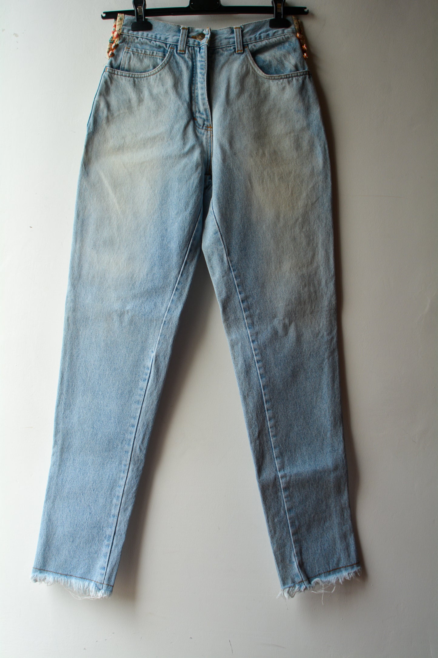 Jeans Vintage Sem Vaccaro Vita Alta – Denim Chiaro