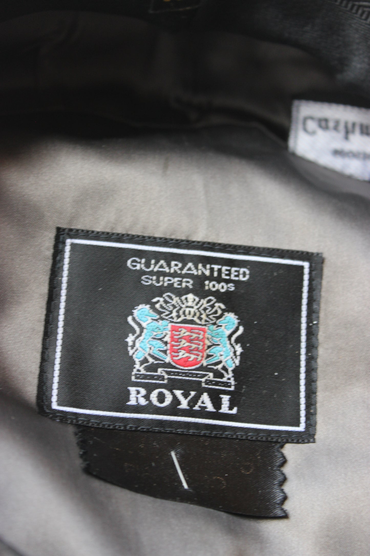 Basco Vintage Royal Nero 100% Cashmere - Guaranteed Super 100s