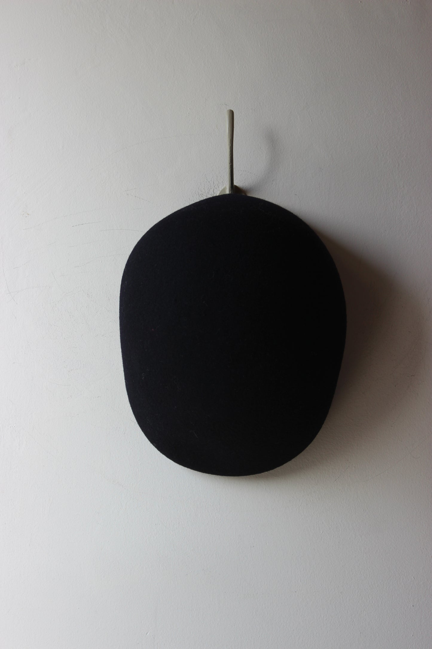 Basco Vintage Nero 100% Lana - Made in Italy