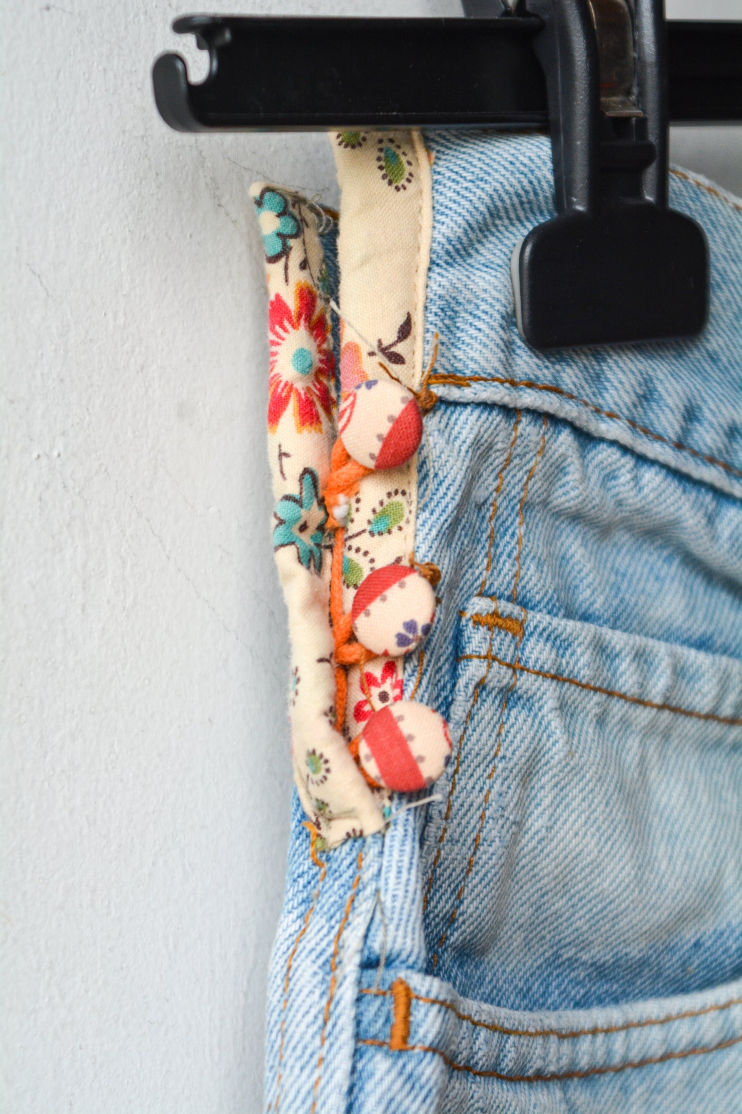 Jeans Vintage Sem Vaccaro Vita Alta – Denim Chiaro
