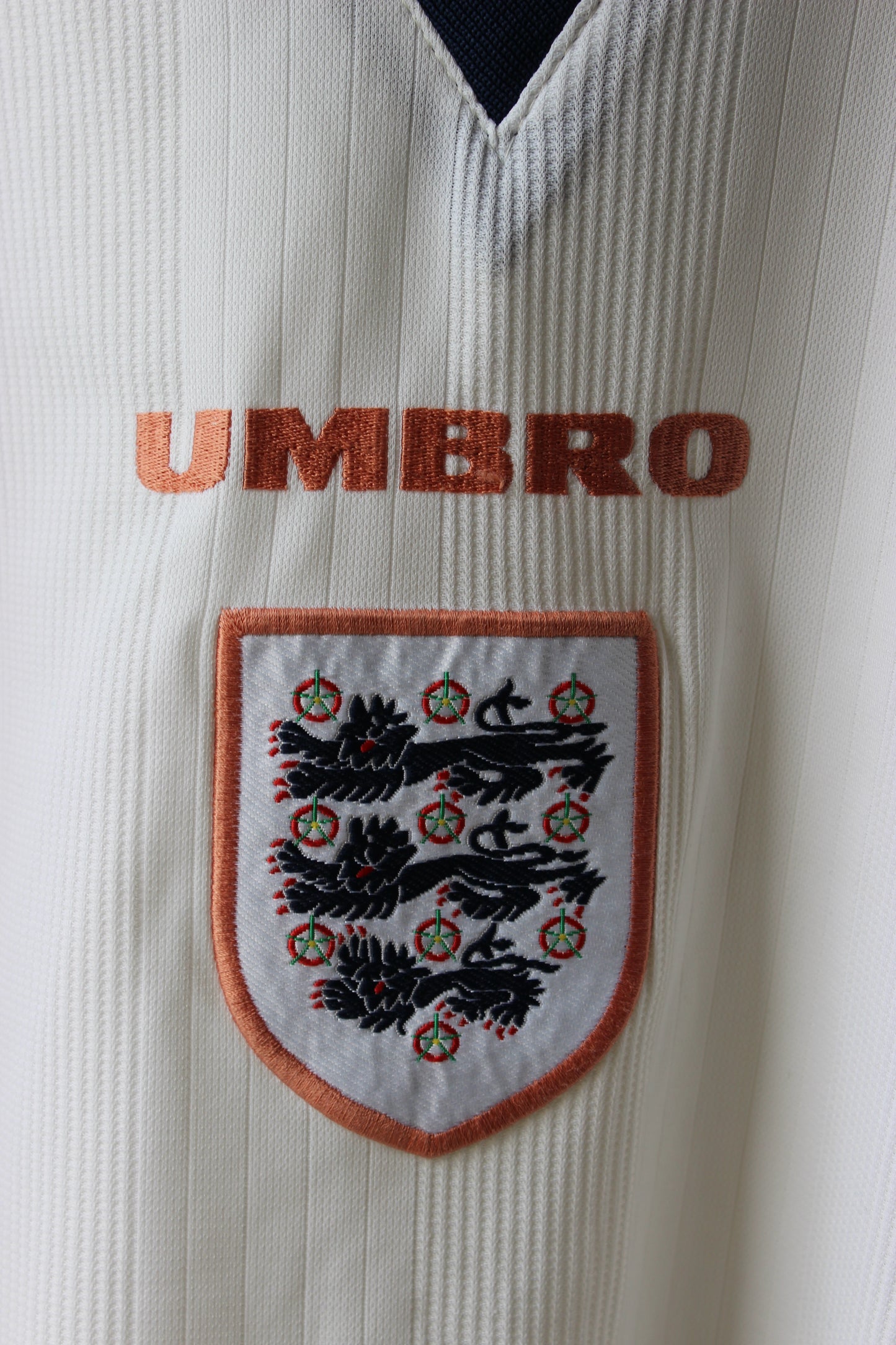 Maglia Nazionale Inghilterra Umbro vintage bianca - Taglia L