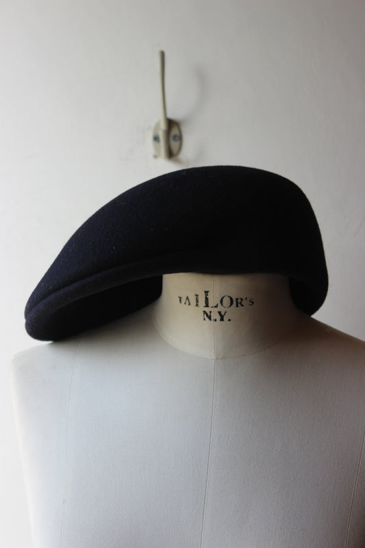Basco Vintage Nero 100% Lana - Made in Italy