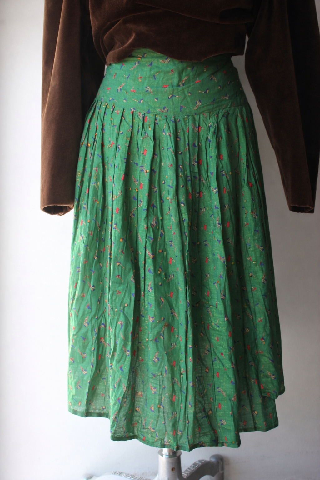 Gonna Vintage Verde Golf Print