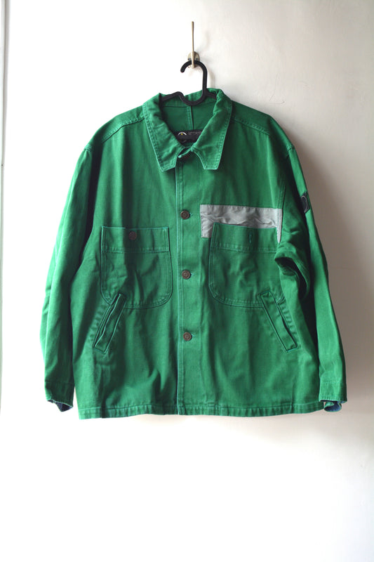 Giacca da Lavoro Vintage Star Point – Verde Taglia XL