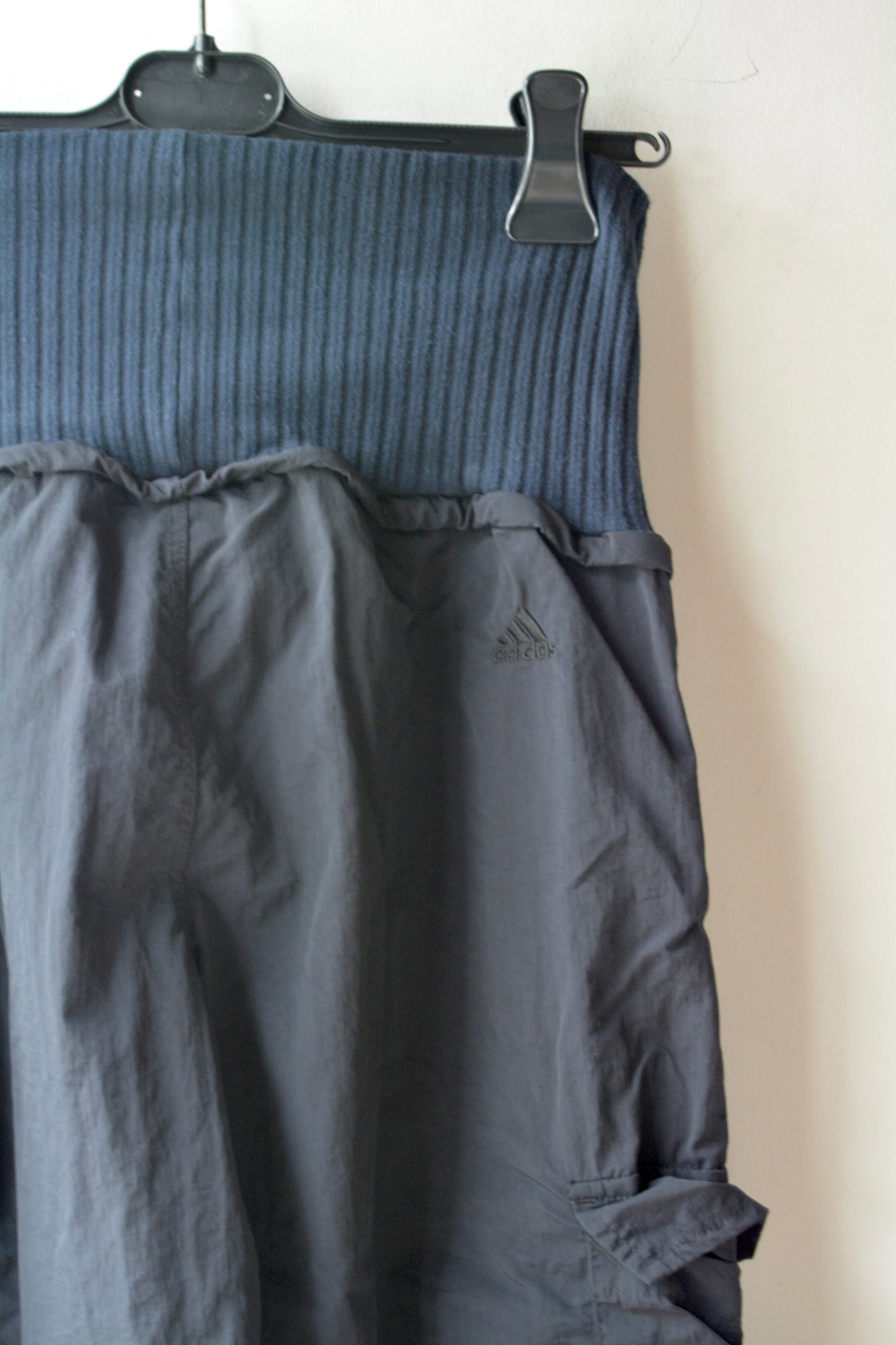 Pantalone Cargo Adidas Vintage Nero — Taglia XL