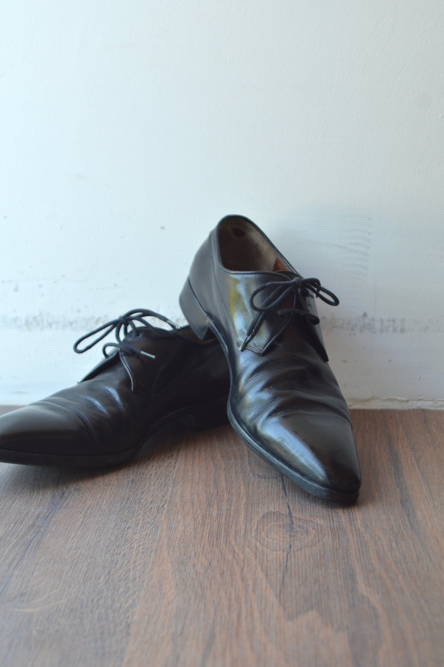 Fratelli Rossetti Derby Vintage Pelle Nera – Taglia 41