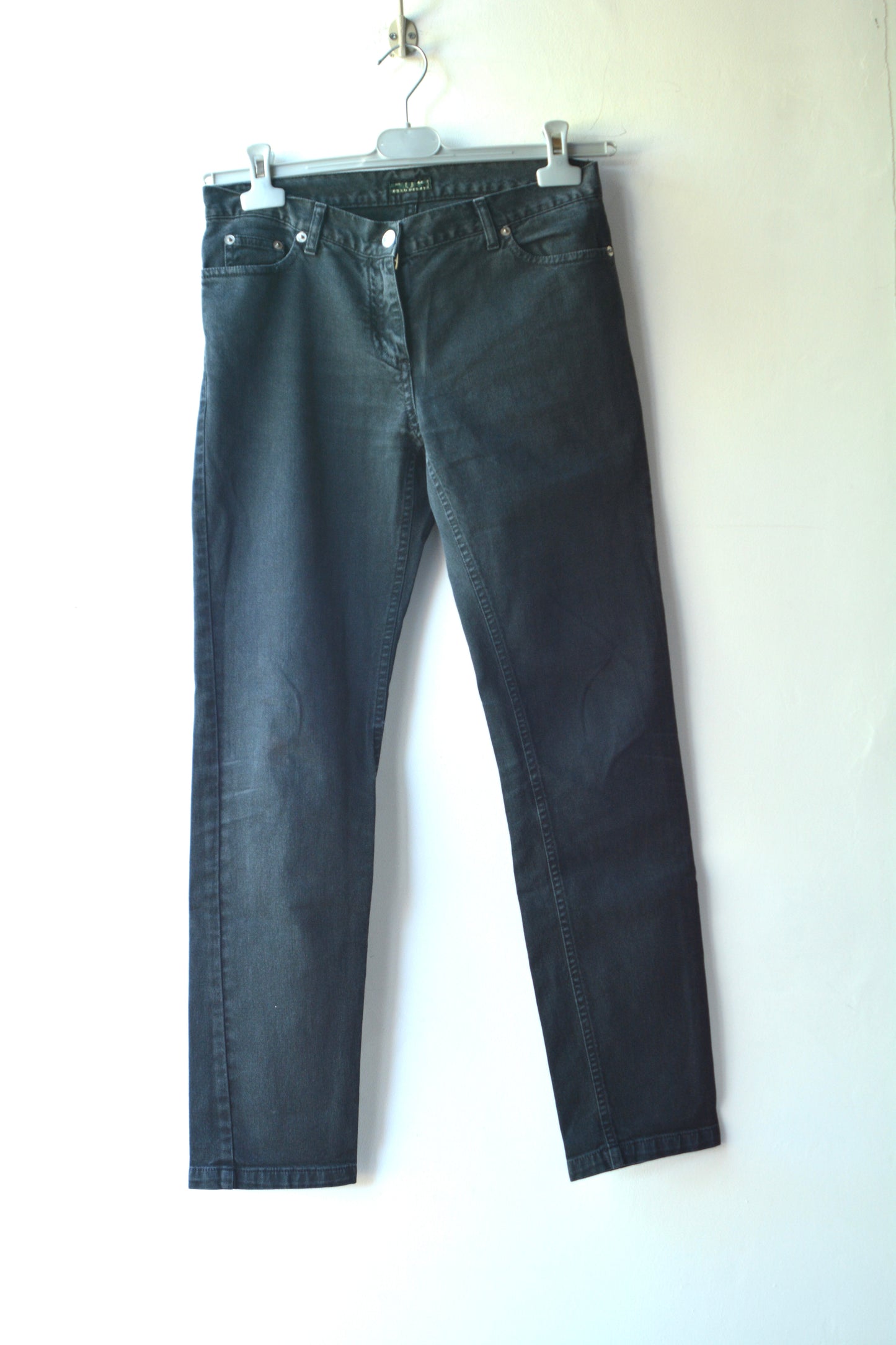 Fred Perry Jeans Vintage Nero Slavato