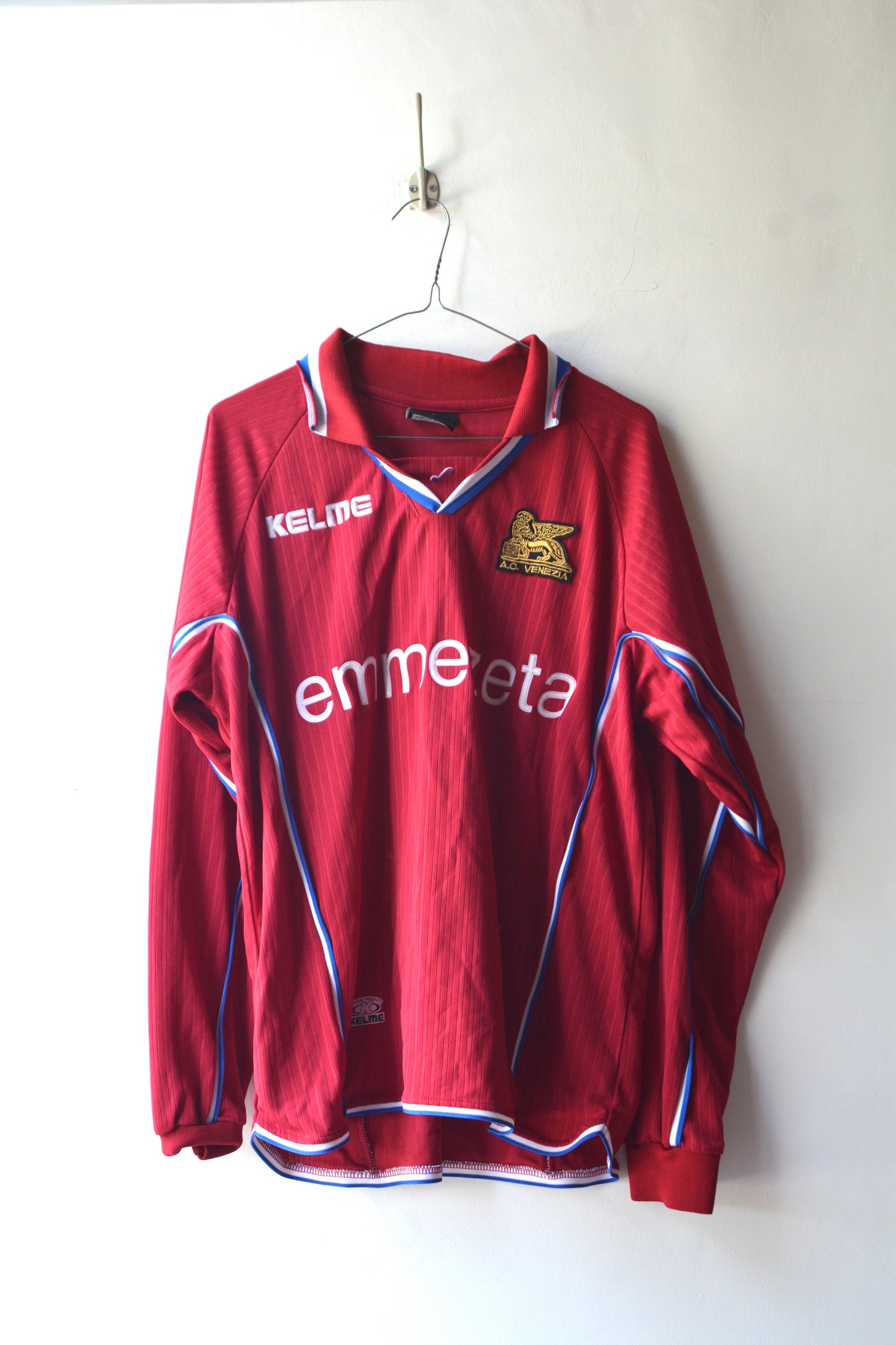 AC Venezia Kelme Maglia Vintage Home Rossa 1998/99
