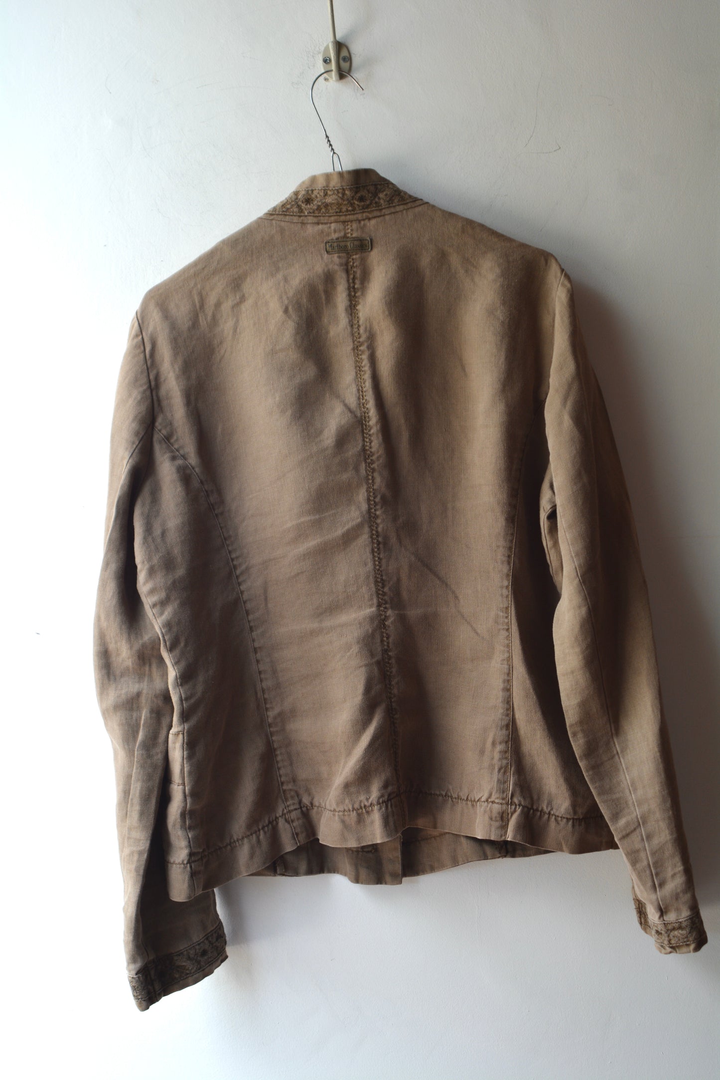 Marlboro Classics Completo 2 Pezzi Lino Safari Beige Europe 46