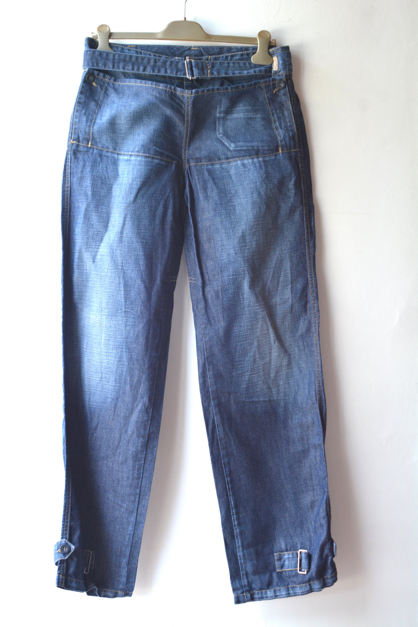 GAS Collection Jeans Vintage Wide Leg Blu Waist 29