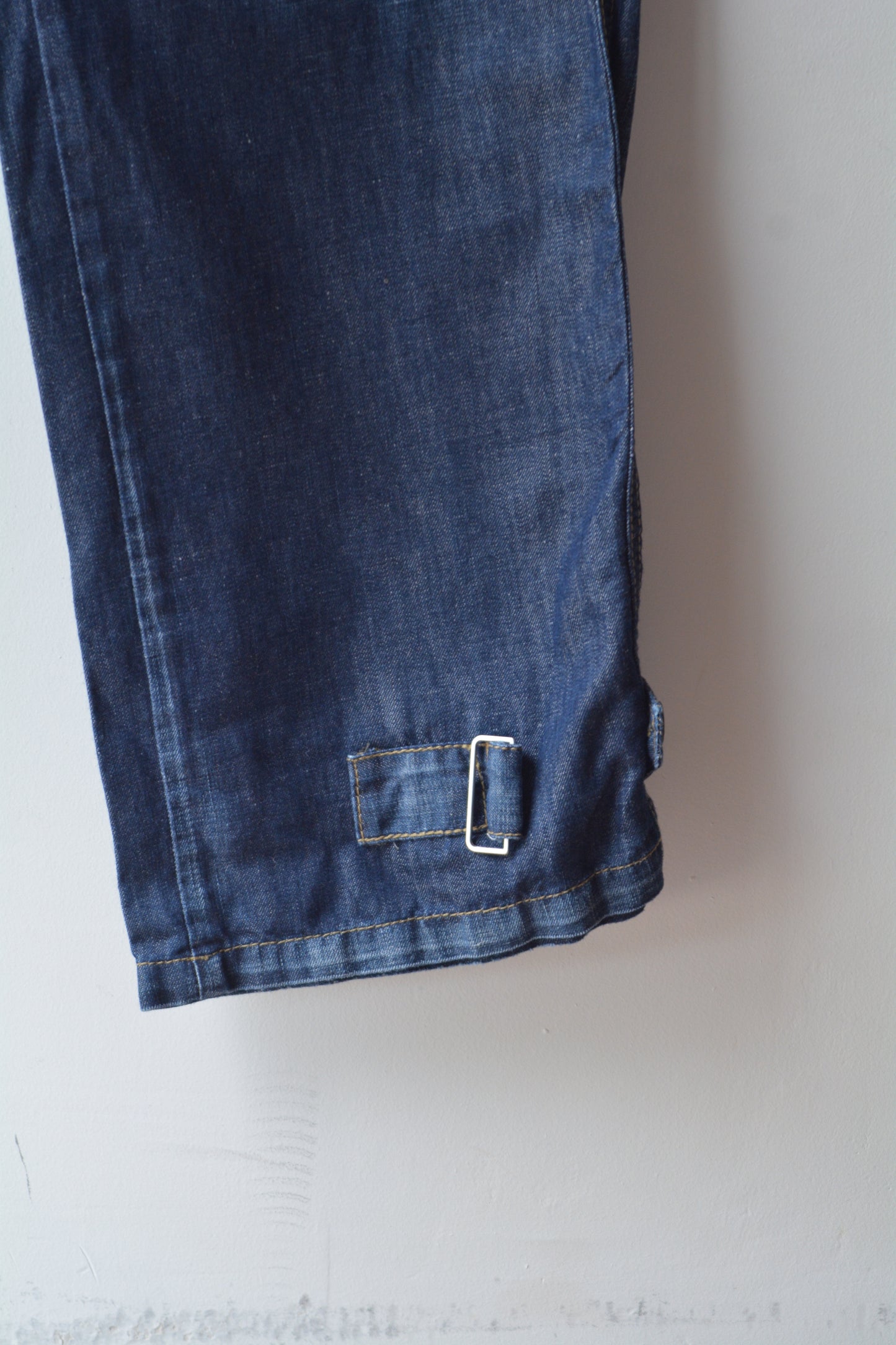 GAS Collection Jeans Vintage Wide Leg Blu Waist 29