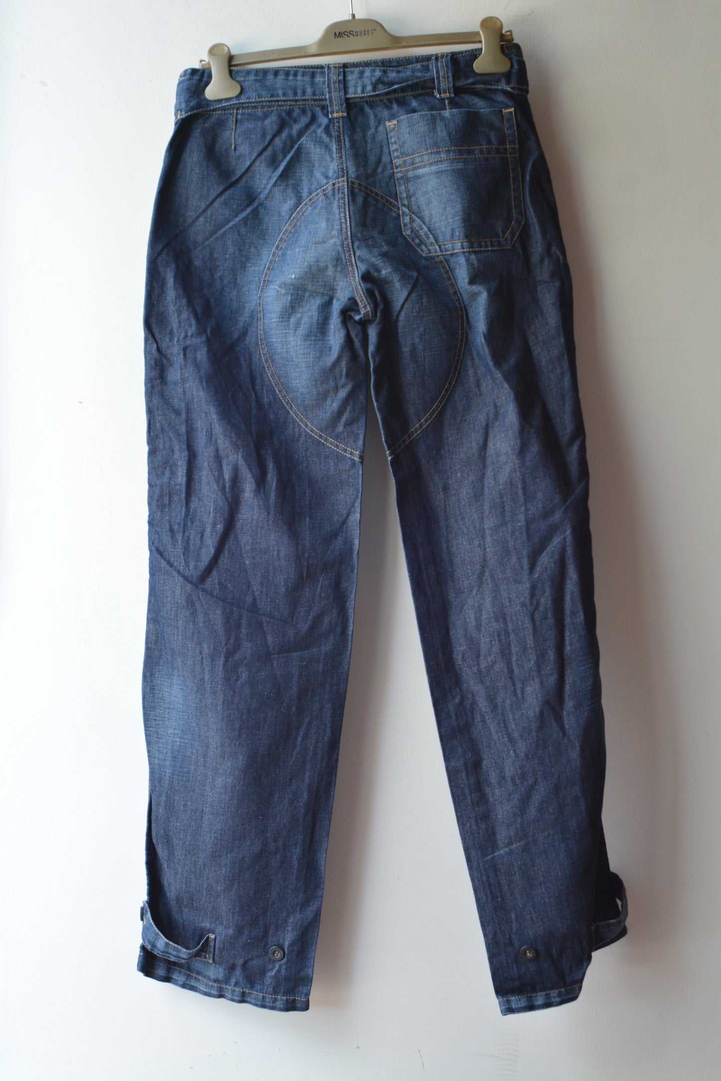 GAS Collection Jeans Vintage Wide Leg Blu Waist 29