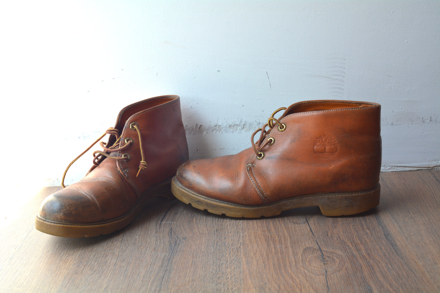 Chukka Boot Timberland in Pelle Cognac – Taglia US 9.5 / EU 43.5