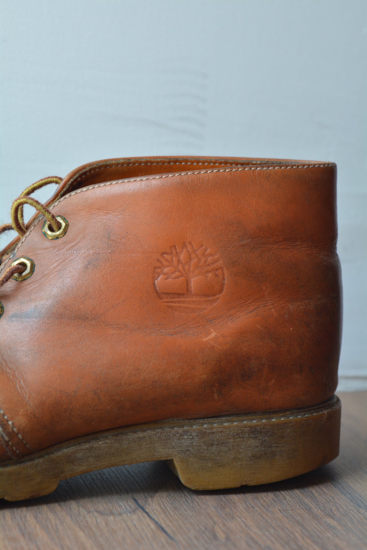 Chukka Boot Timberland in Pelle Cognac – Taglia US 9.5 / EU 43.5