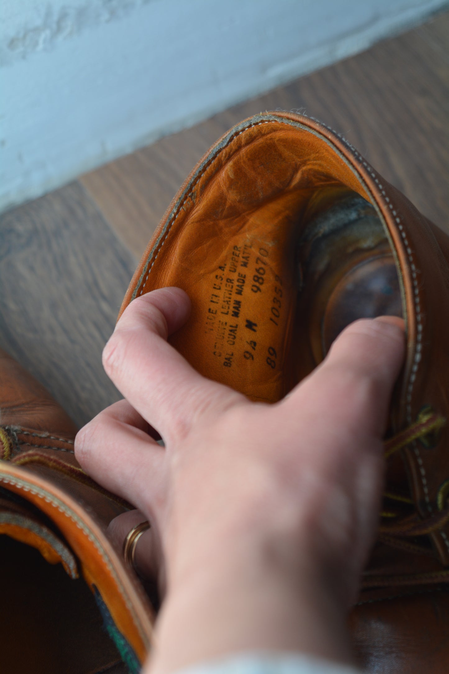 Chukka Boot Timberland in Pelle Cognac – Taglia US 9.5 / EU 43.5