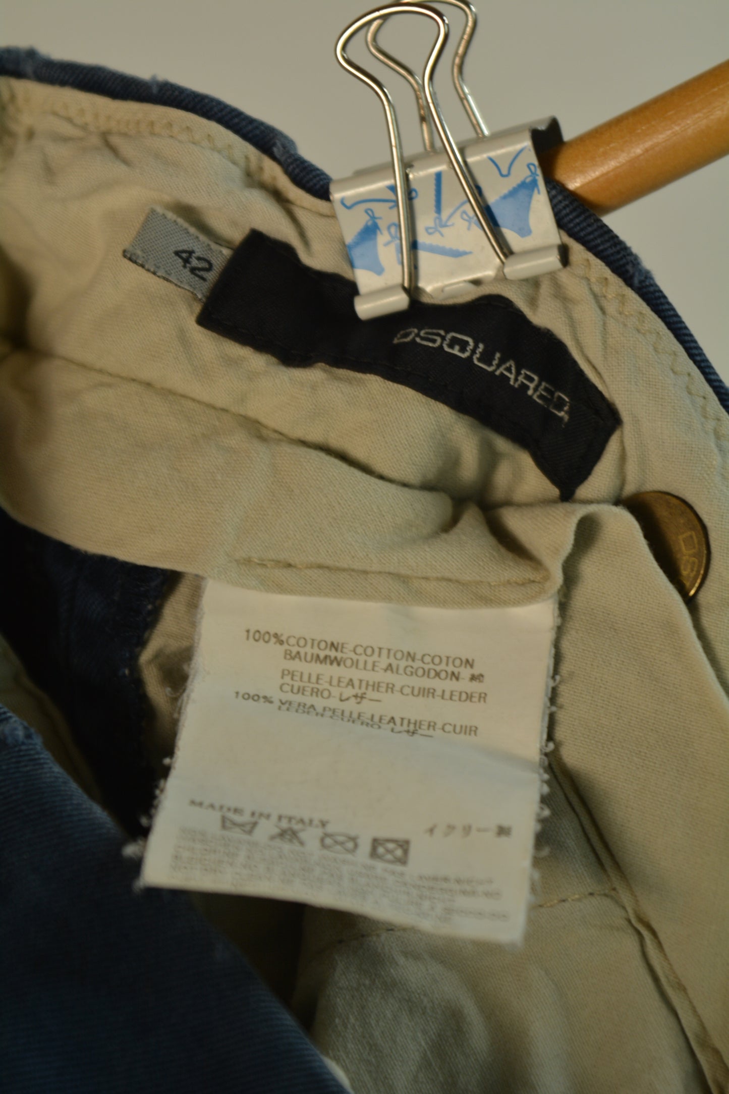 Dsquared2 Bermuda Denim Vintage – Taglia 42