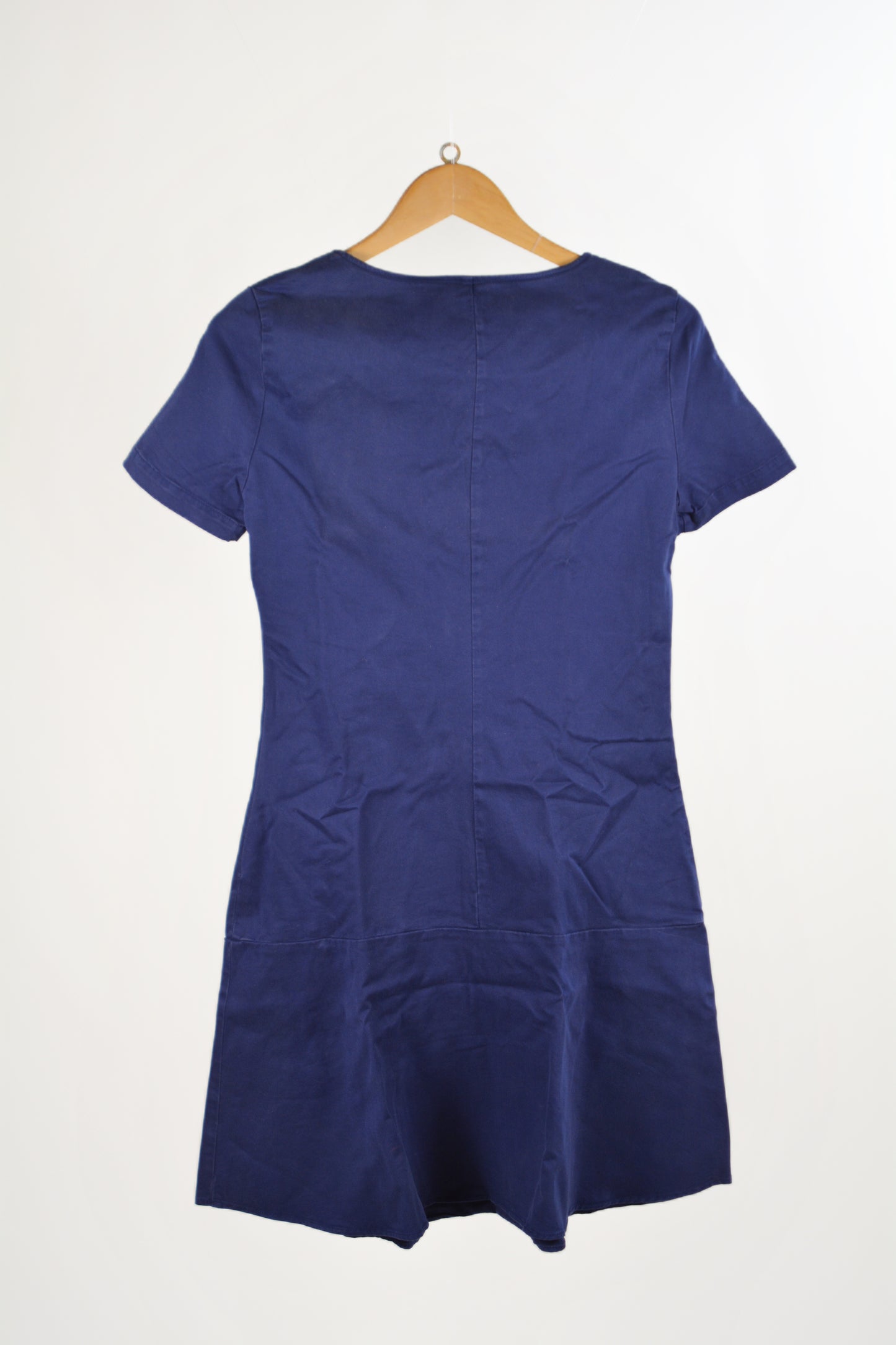 Love Moschino Vestito Blu Navy Gonna a Ruota – Taglia 42 IT