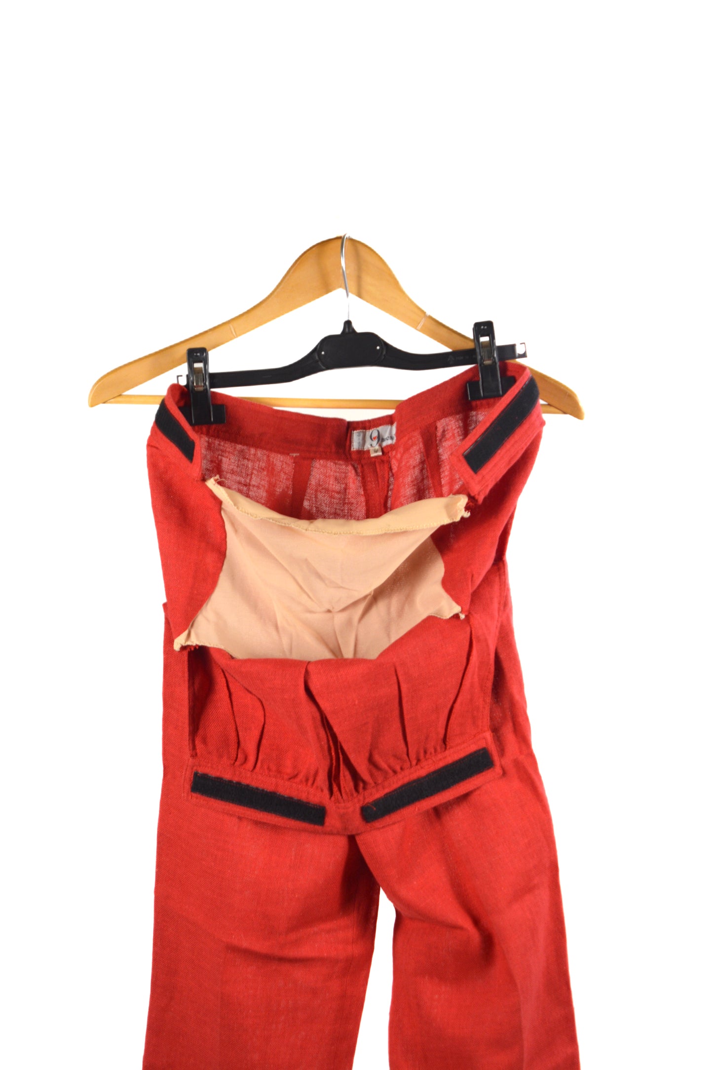 Pantaloni Vintage Premaman – 9 Mesi Made in Italy – Rosso