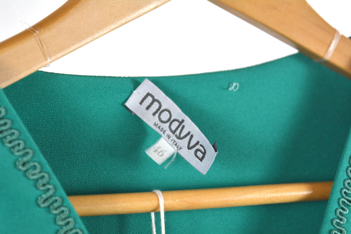 Completo Tailleur Vintage Verde Smeraldo — Giacca + Gonna