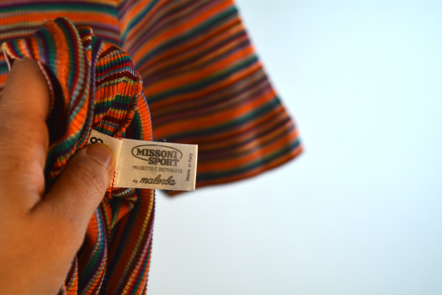 Missoni Sport T-Shirt a Righe Multicolor