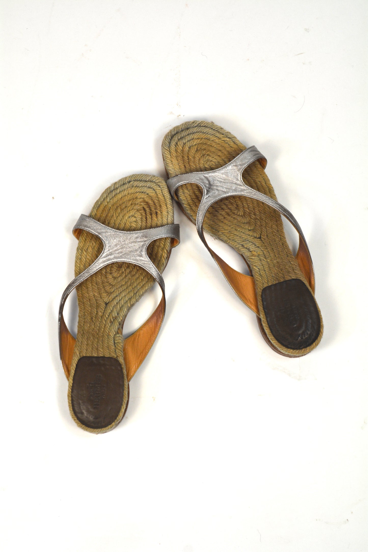 Hermès Paris Sandali Espadrillas Vintage – Tg. 38