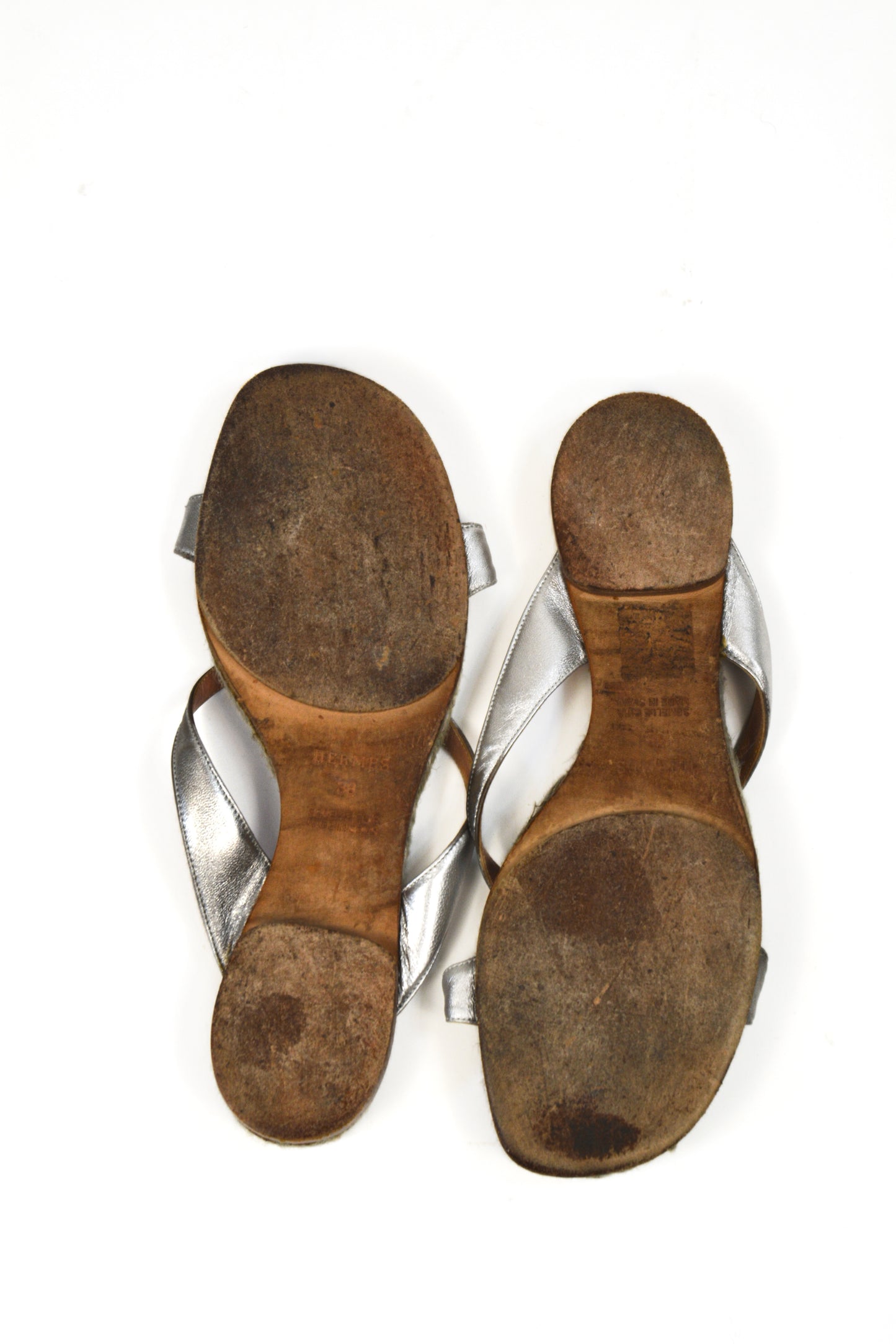 Hermès Paris Sandali Espadrillas Vintage – Tg. 38