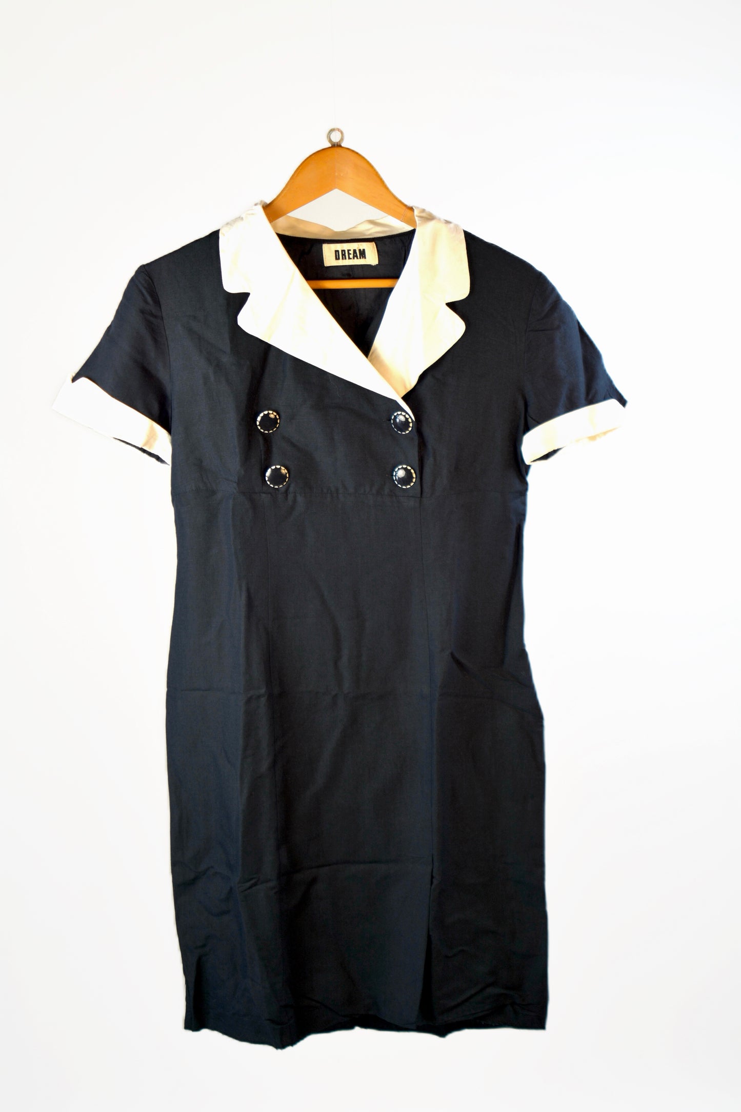 Abito Vintage Dream Stile Marinaro Blu e Bianco