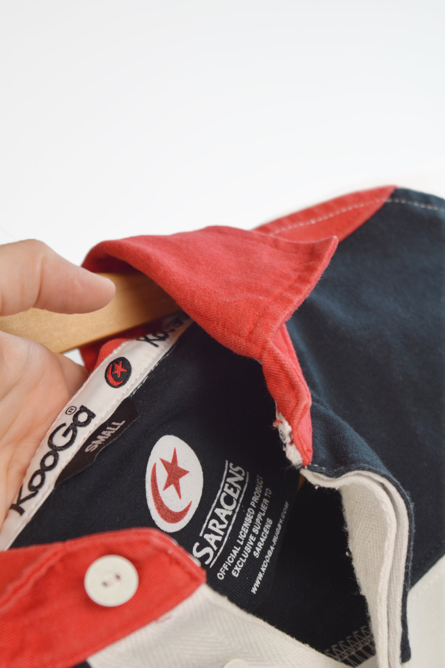 Maglia Rugby Vintage KooGa Saracens – Taglia Small