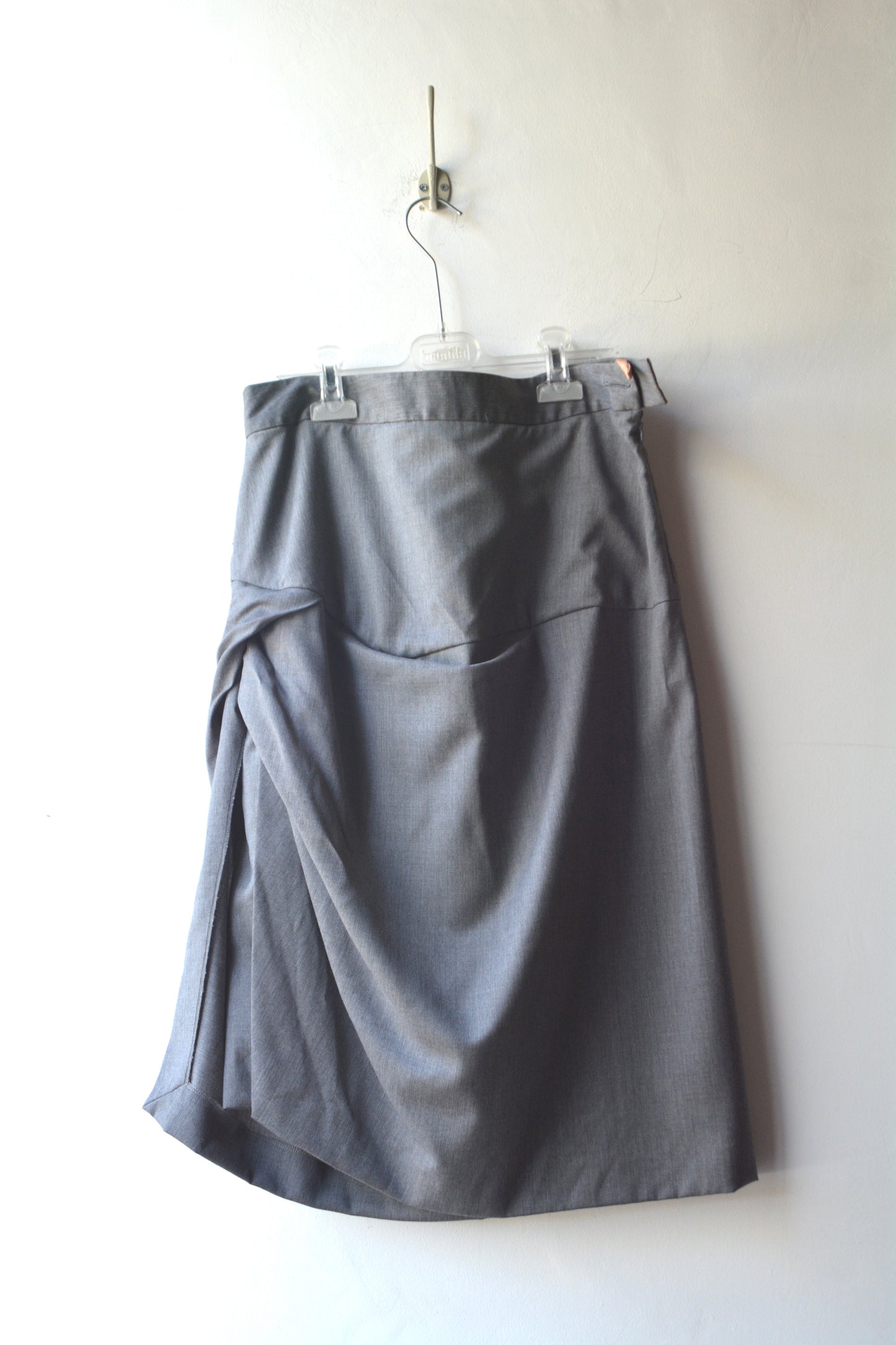 Vivienne Westwood Red Label Gonna Grigia Lana — Taglia 46