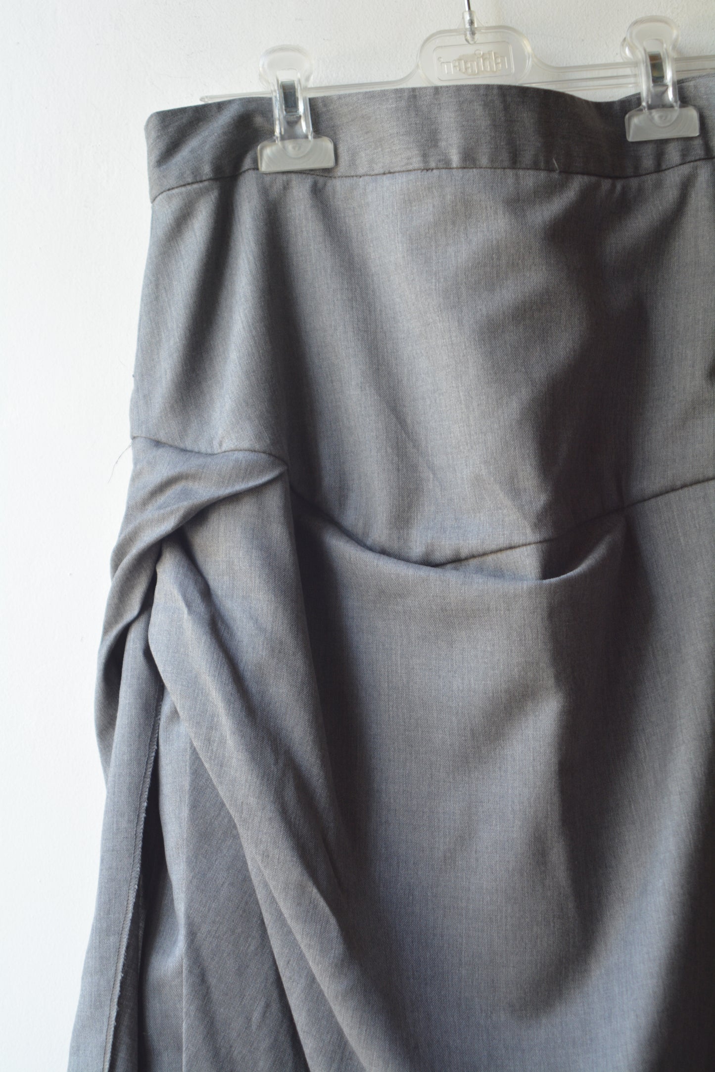 Vivienne Westwood Red Label Gonna Grigia Lana — Taglia 46