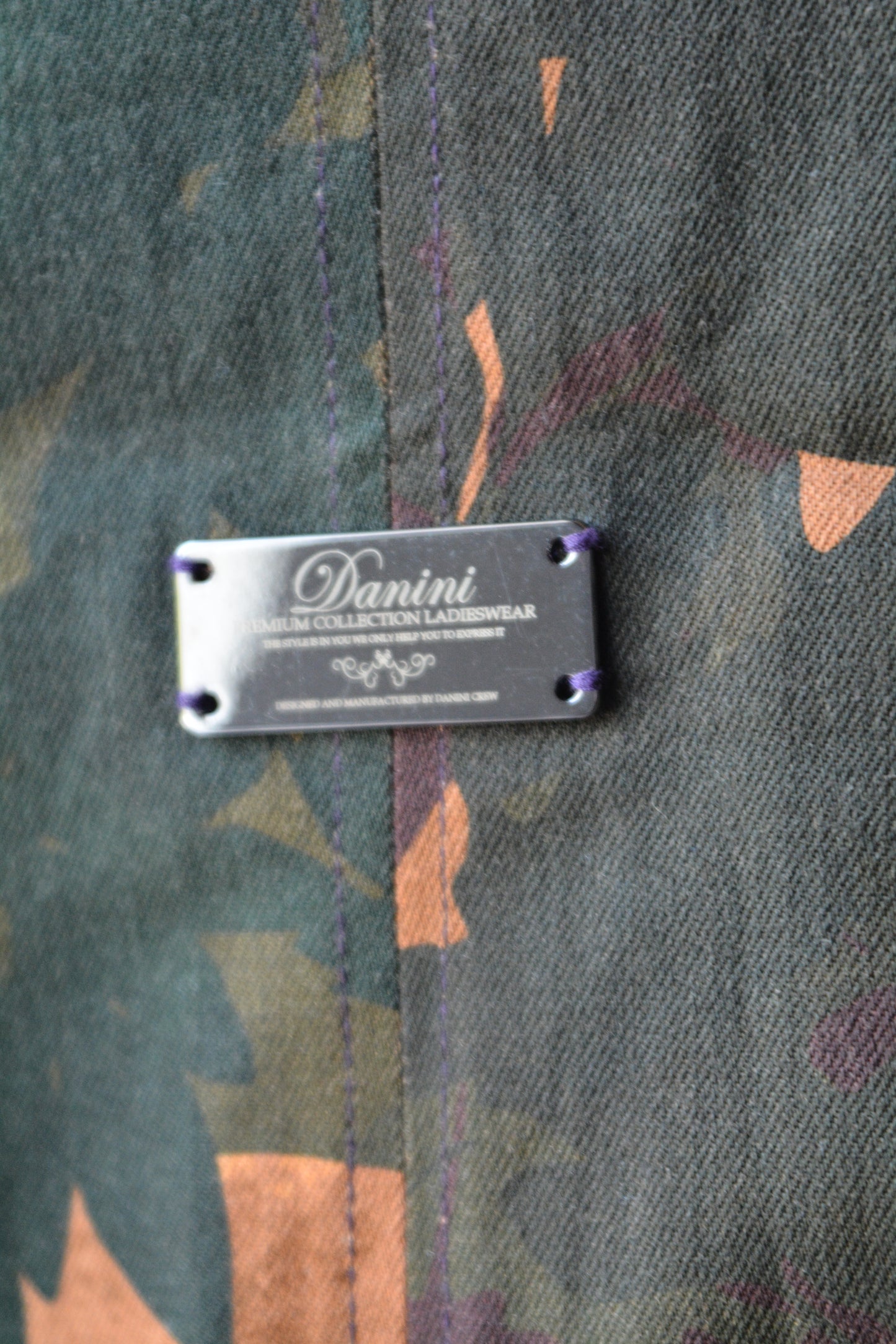 Danini Abito Chemisier Midi Floreale Jacquard Doppiopetto — EU 38
