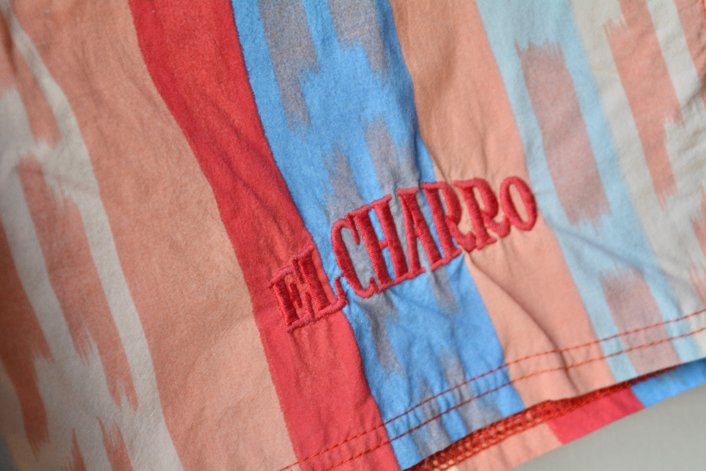 El Charro Costume da Bagno Vintage a Righe