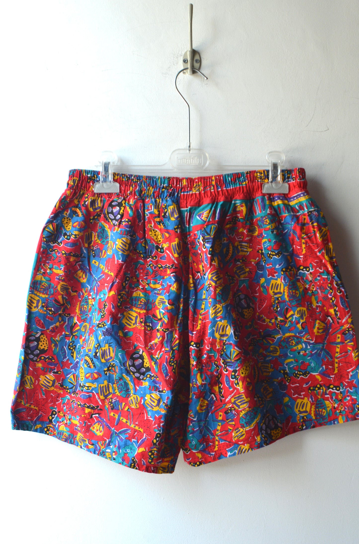 Rasurel Costume da Bagno Vintage Stampa Marina Anni 80