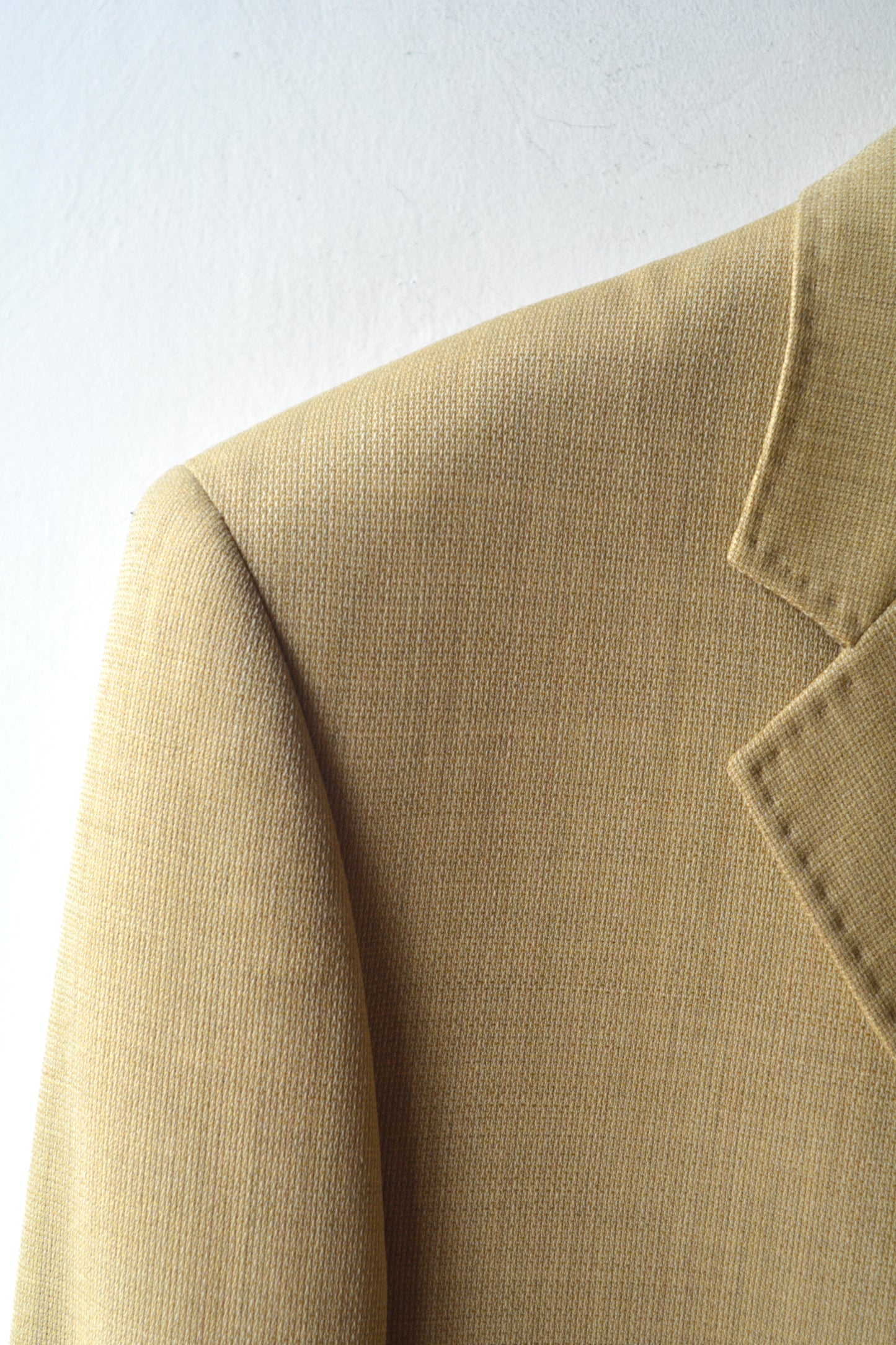 Blazer Vintage Tombolini Lana Vergine Woolmark Cammello