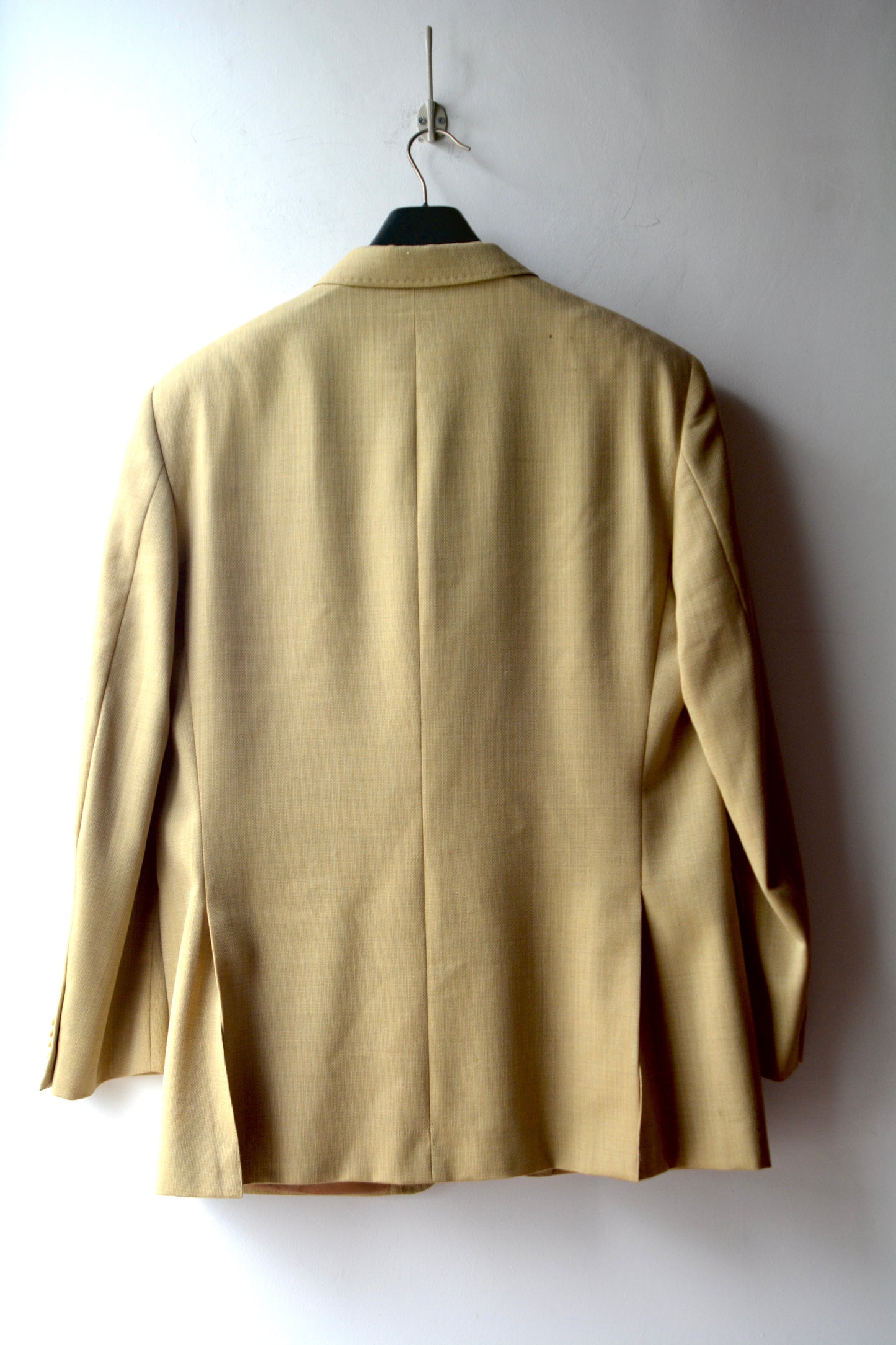 Blazer Vintage Tombolini Lana Vergine Woolmark Cammello