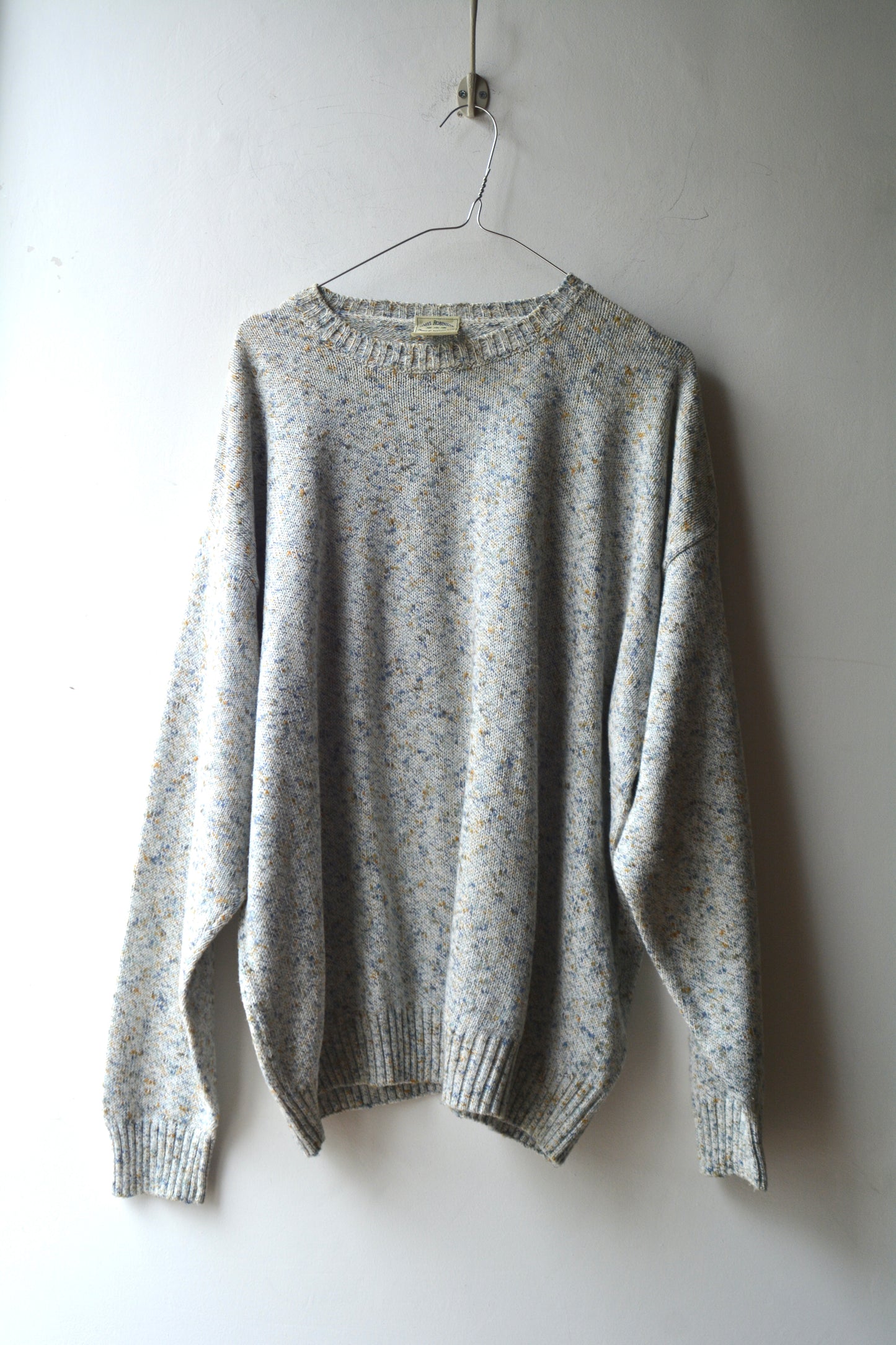 James Robinson Maglione Vintage Oversize Melange Anni 90 Made in Italy