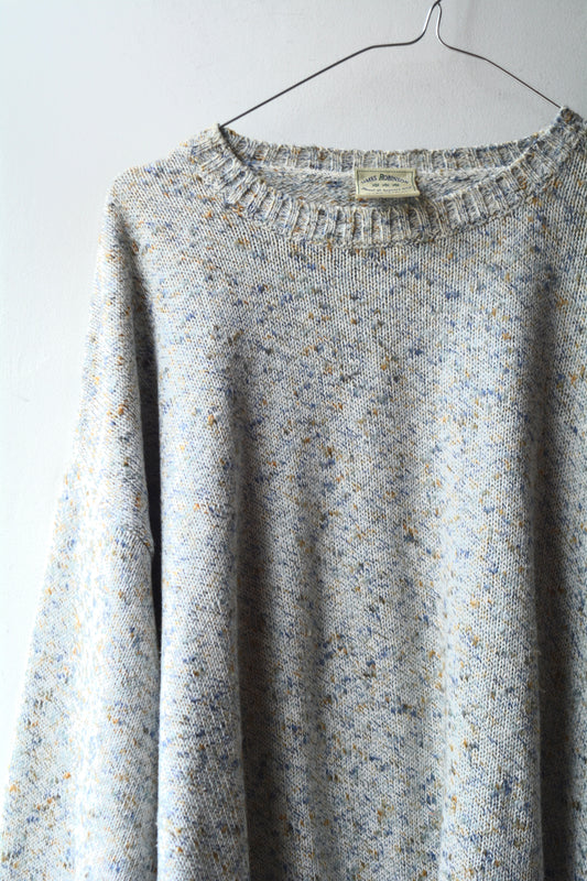 James Robinson Maglione Vintage Oversize Melange Anni 90 Made in Italy