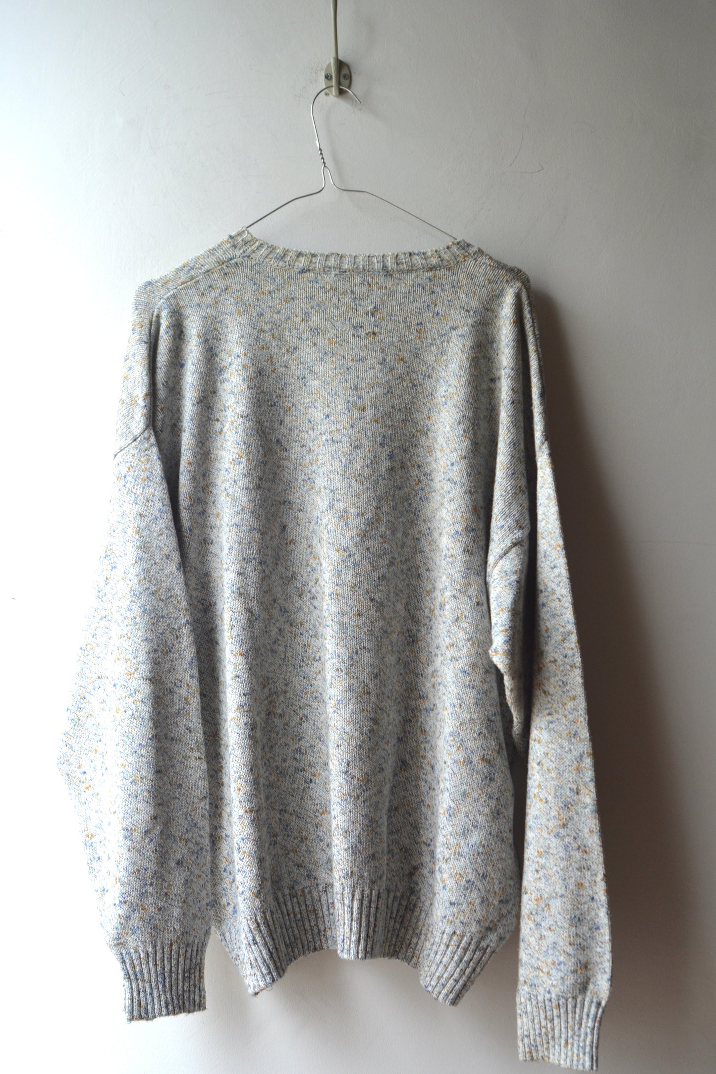 James Robinson Maglione Vintage Oversize Melange Anni 90 Made in Italy