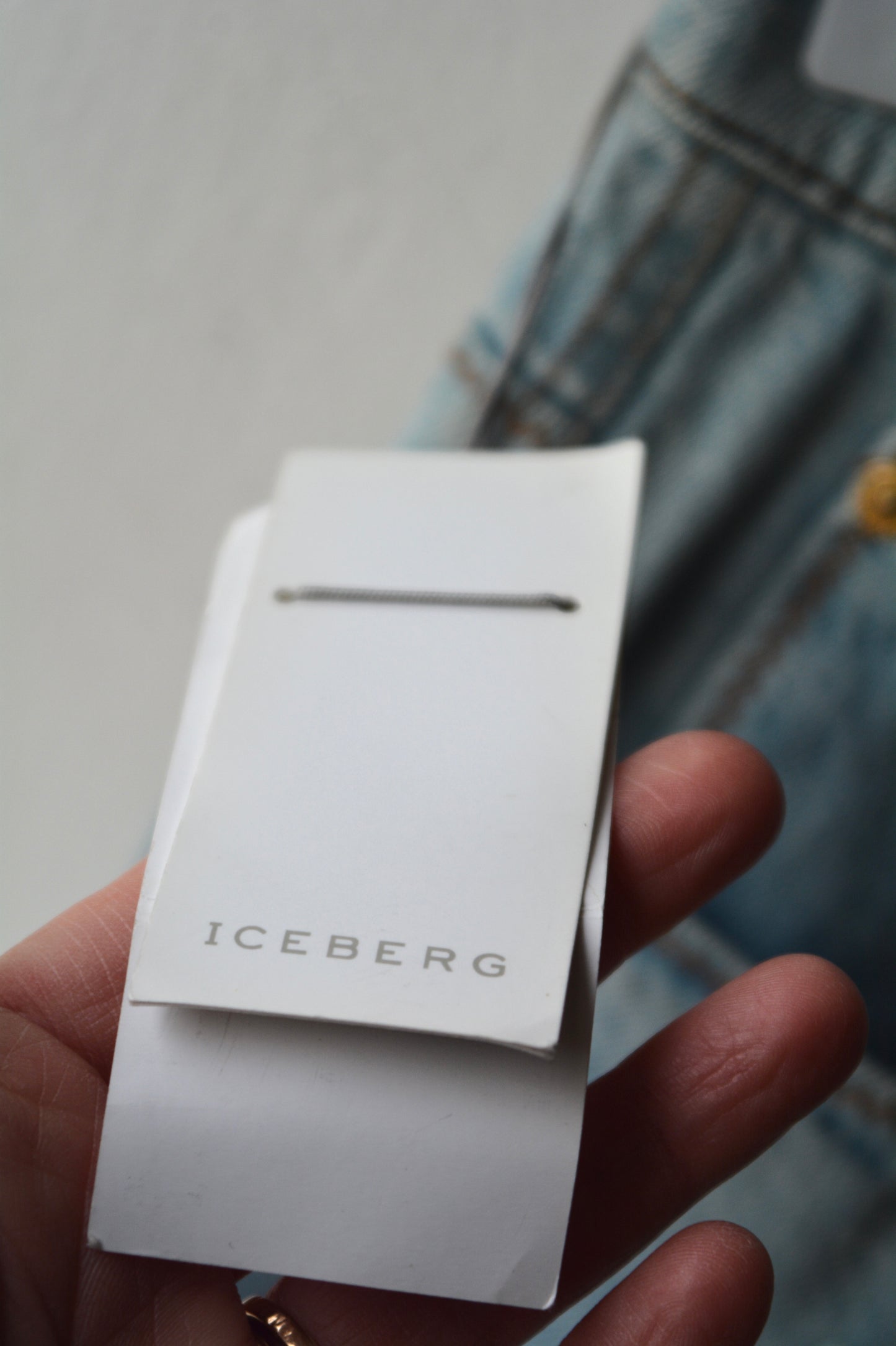 Jeans Iceberg Deadstock Patch Tie-Dye Gilmar Made in Italy